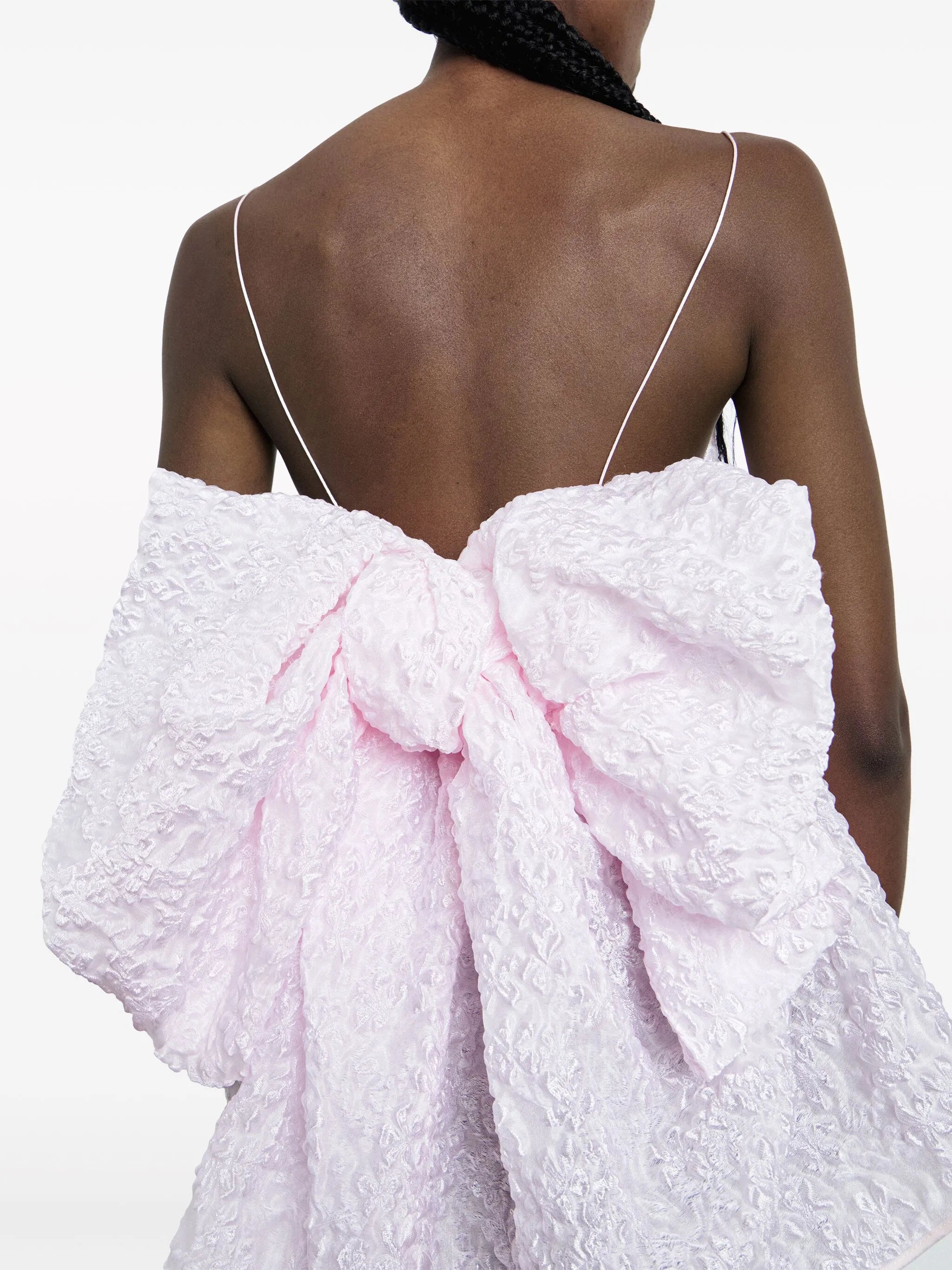 Veronica bow-detailing top