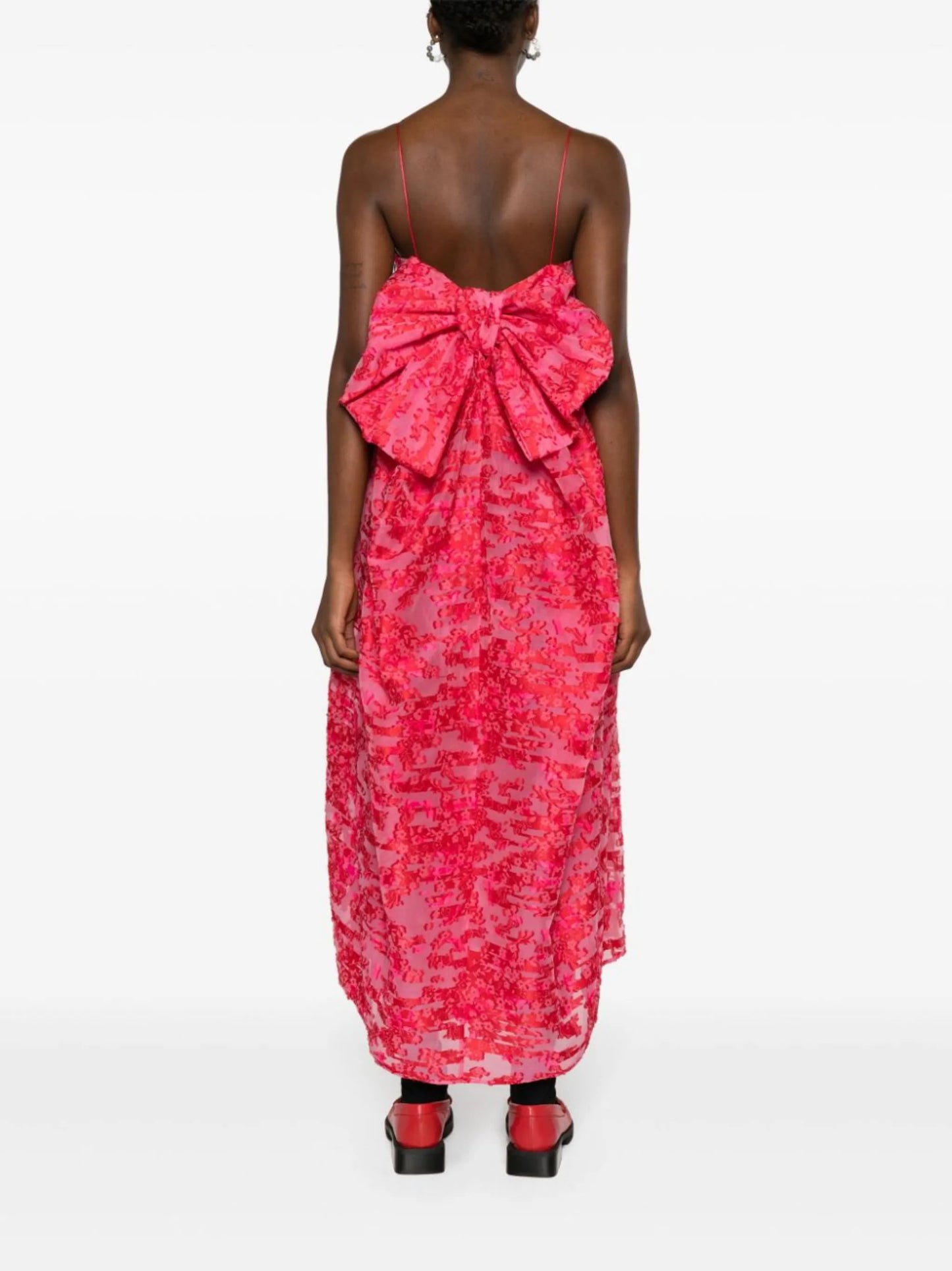 Vilma fil-coupé midi dress