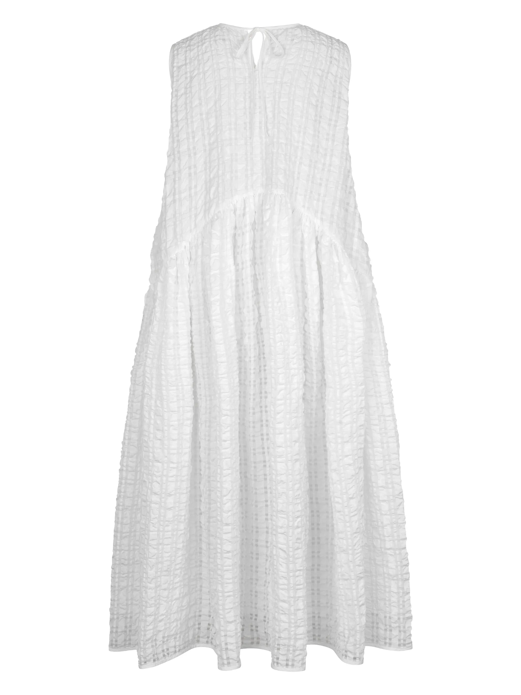 Anna Karin seersucker midi dress