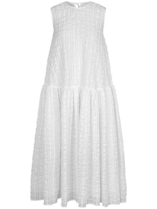 Anna Karin seersucker midi dress