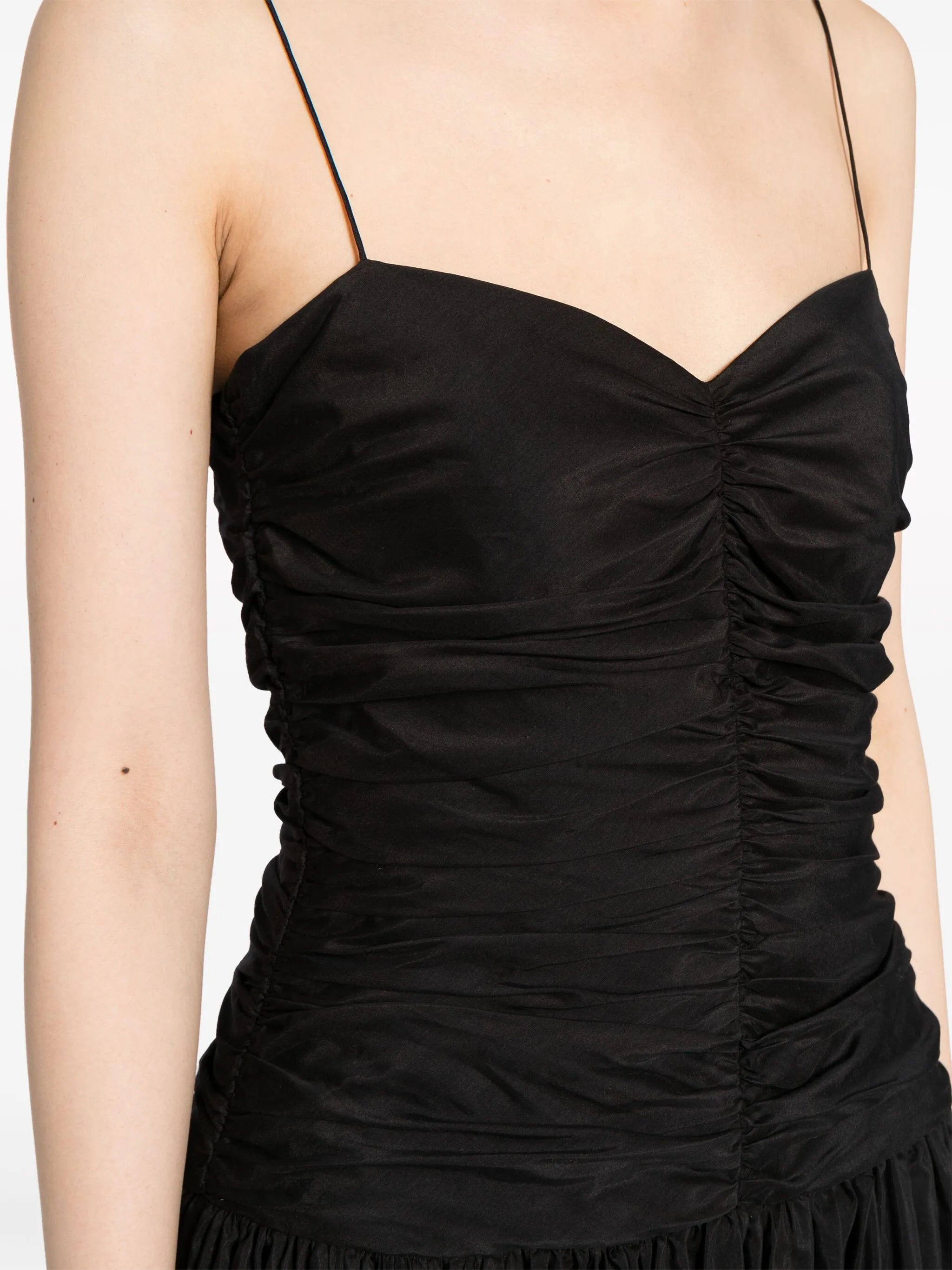 drop-waist gathered dress