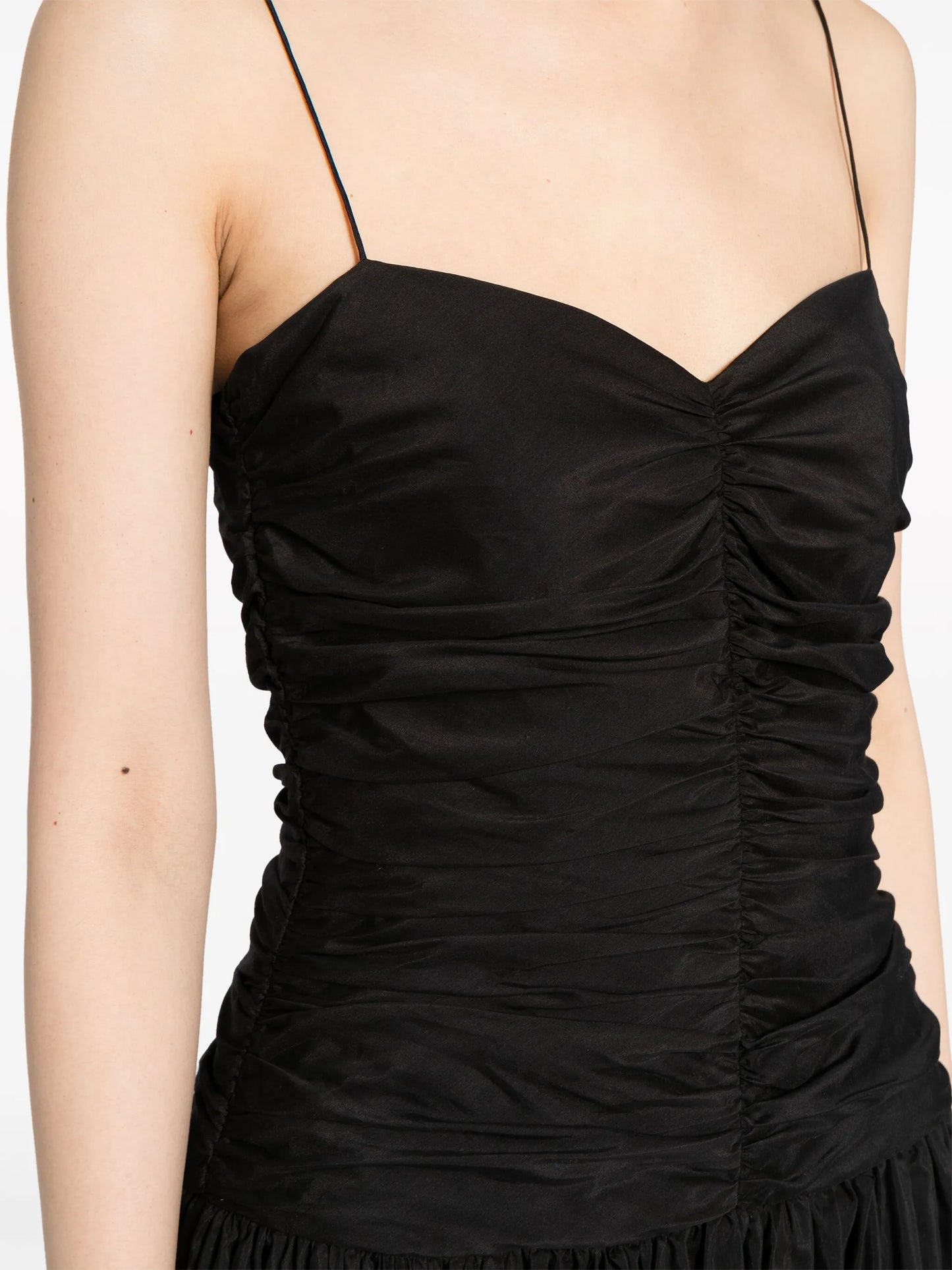 drop-waist gathered dress