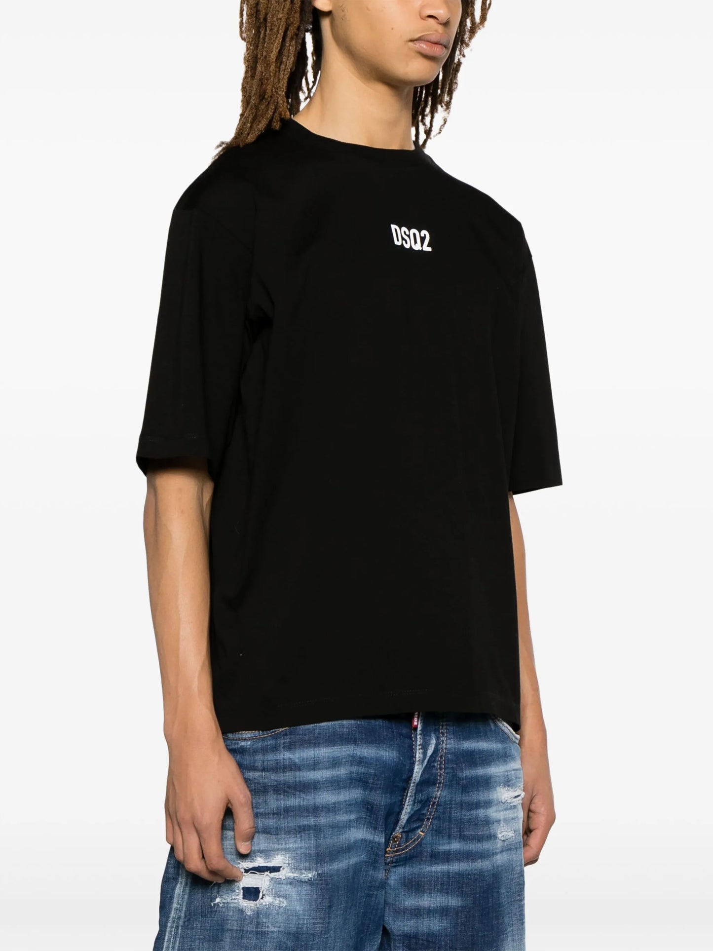 logo-print cotton T-shirt