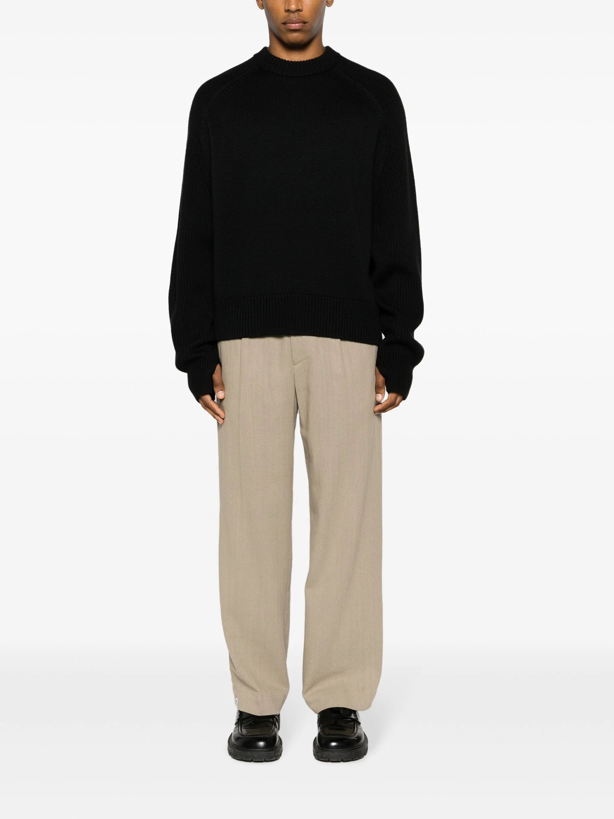 Jean merino-wool jumper