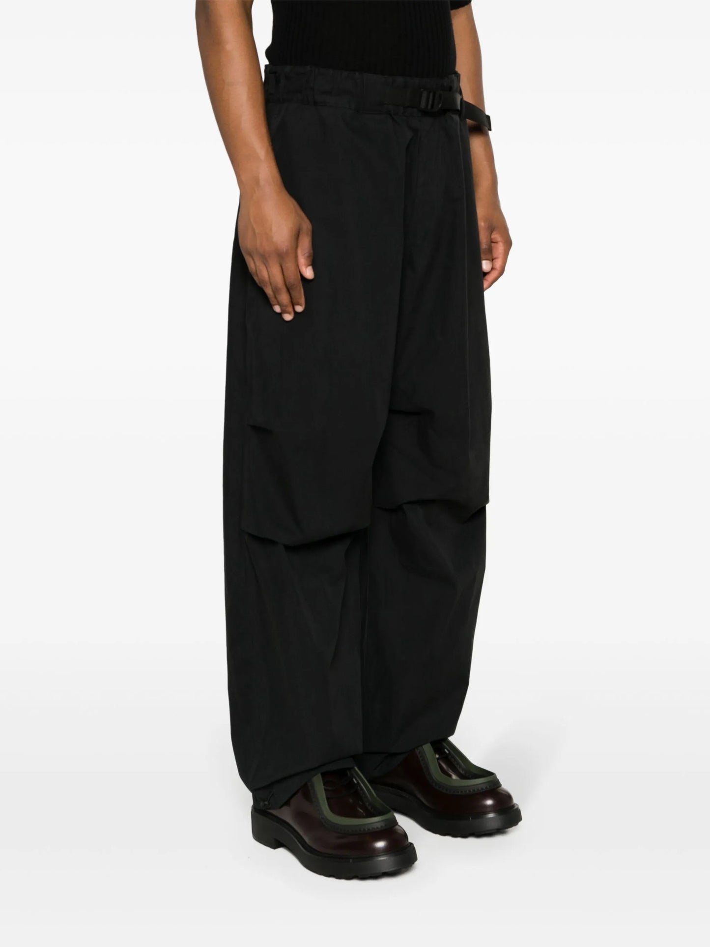 Caro elasticated belted trousers