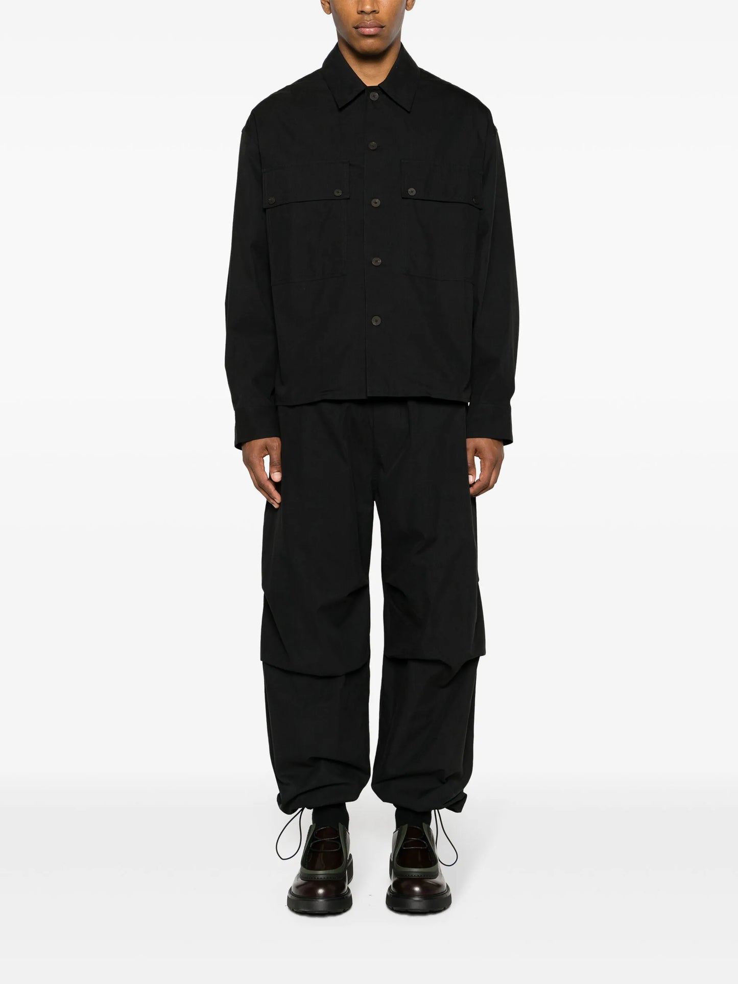 Caro elasticated belted trousers
