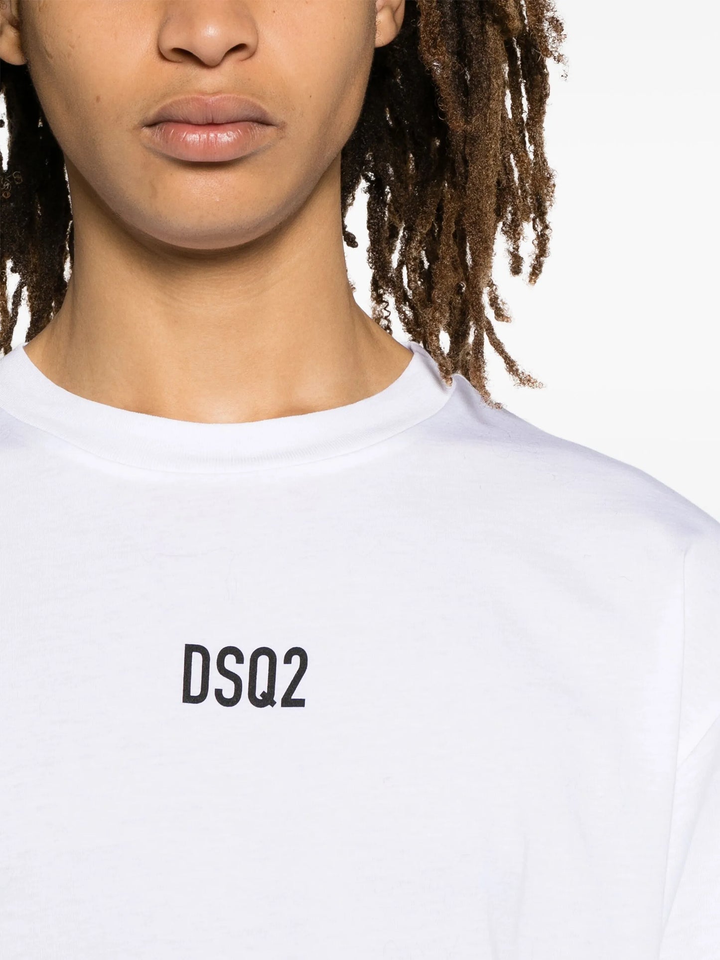 logo-print cotton T-shirt