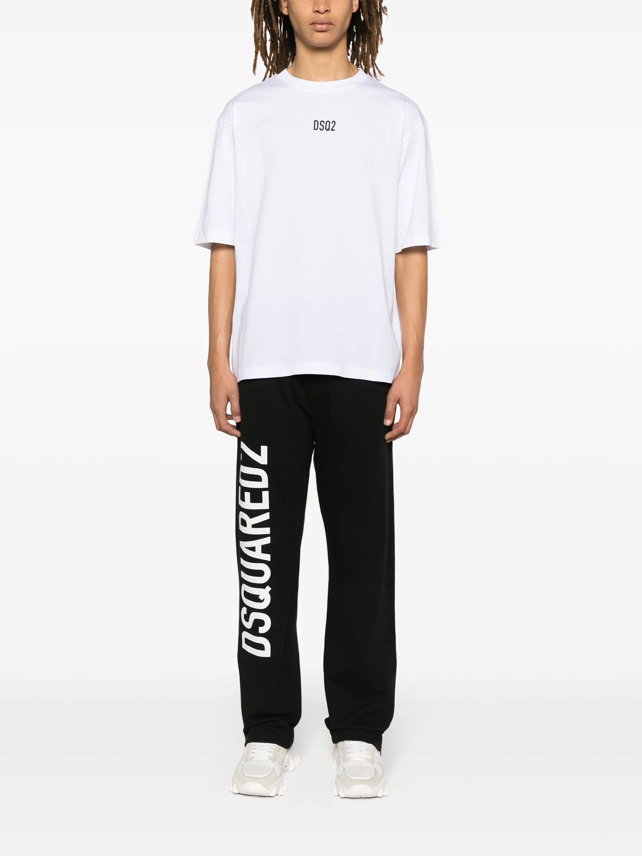 logo-print cotton T-shirt