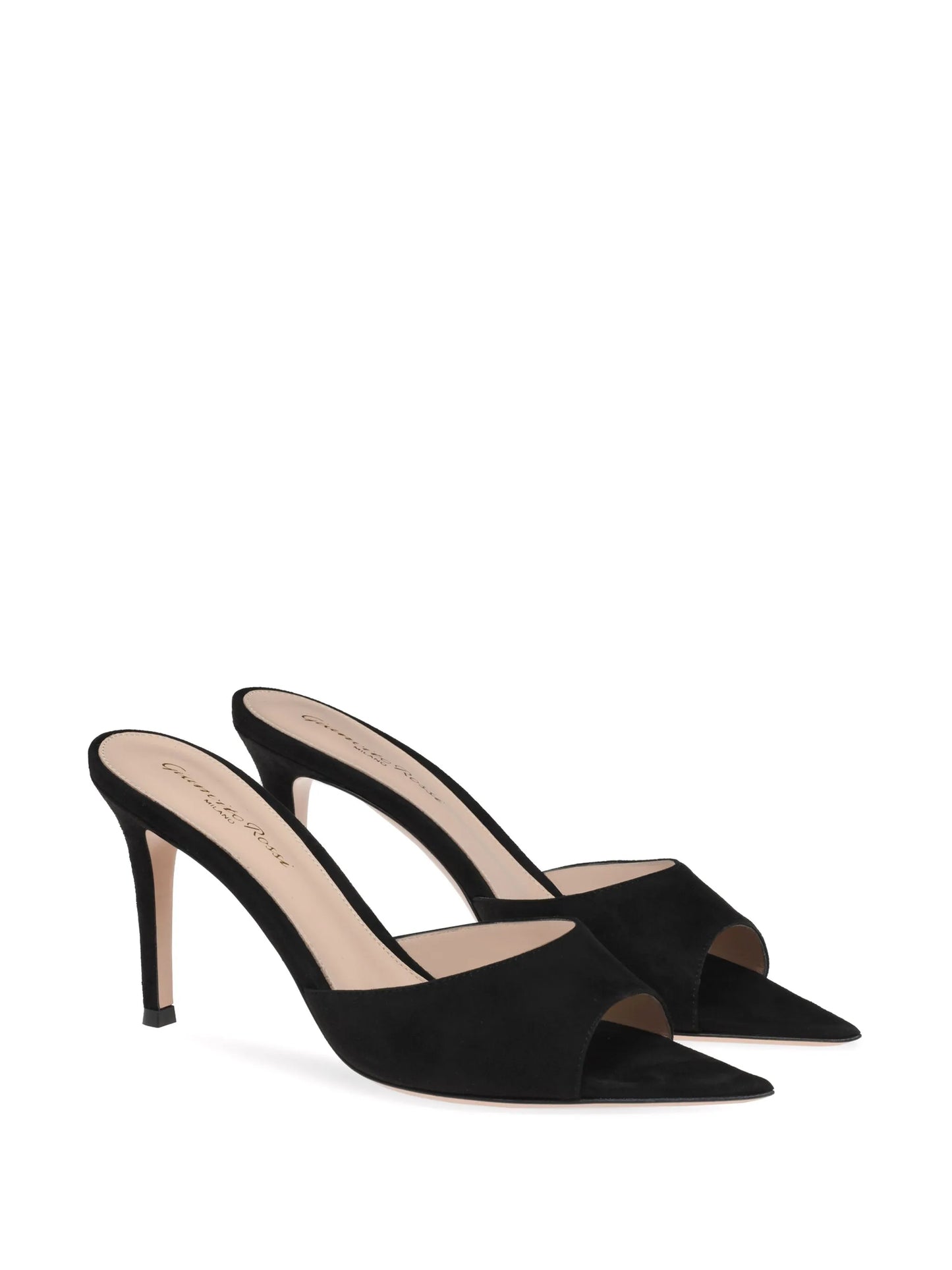 85mm Elle suede sandals
