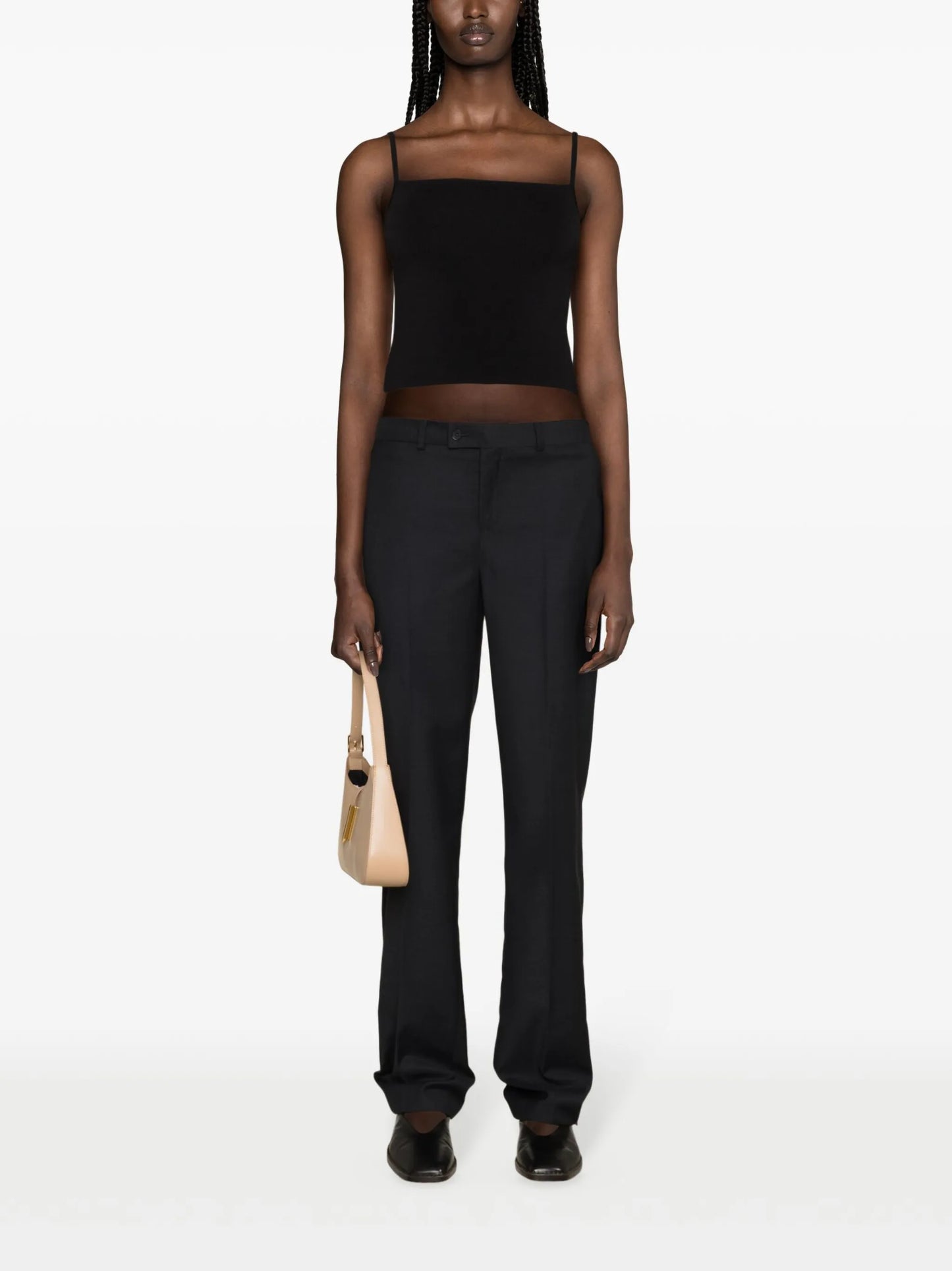 square-neck tank top