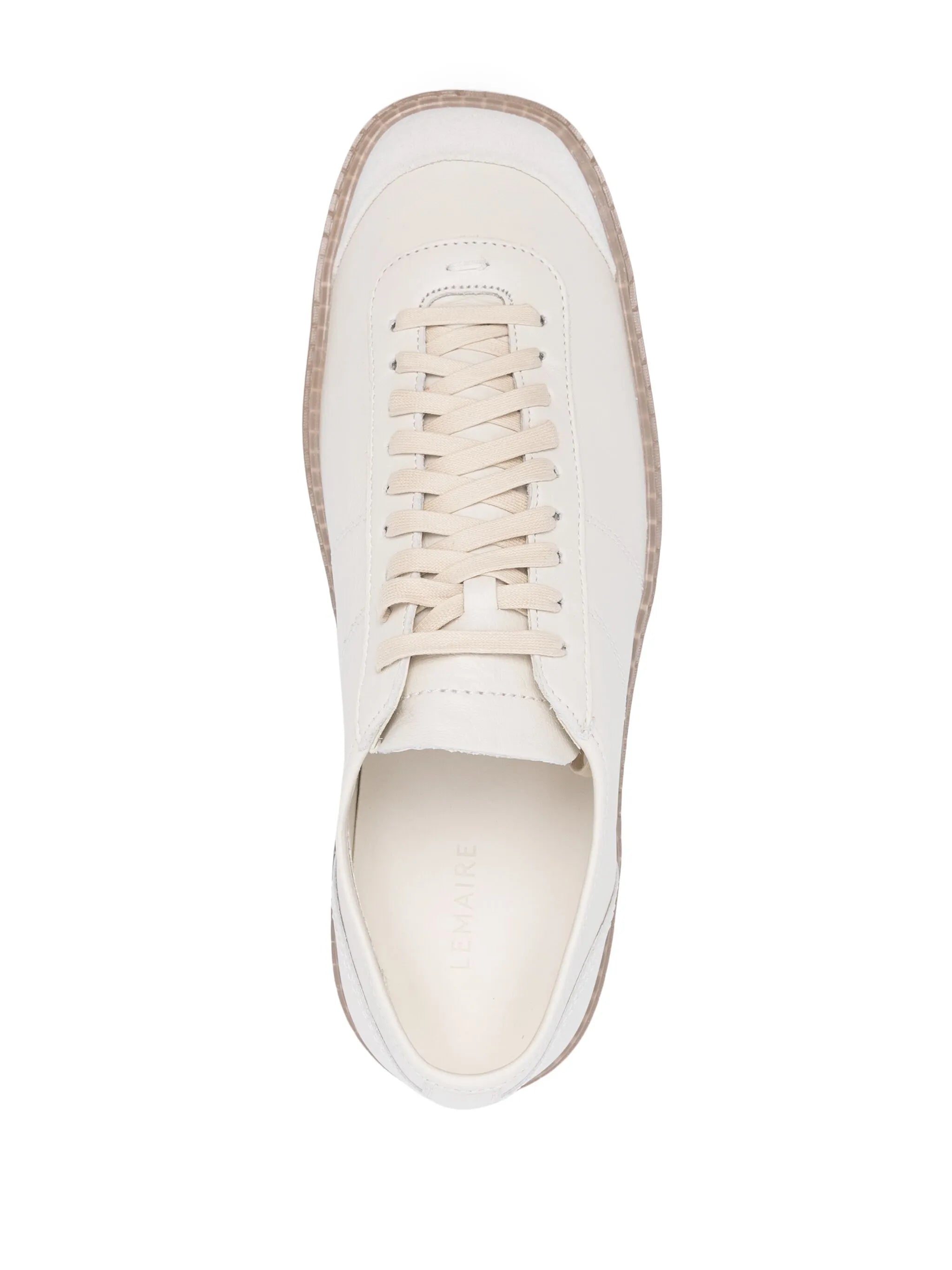 Linoleum leather sneakers