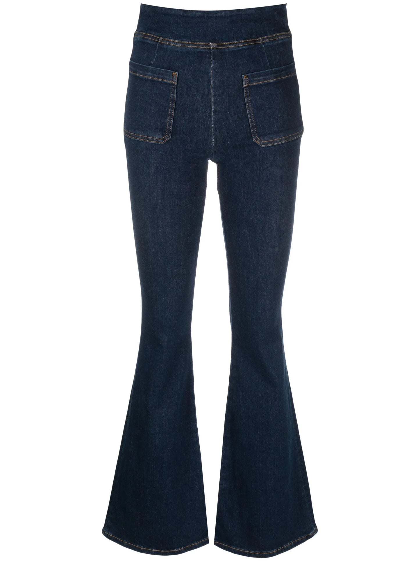 The Bardot Jetset elasticated-waistband flared jeans