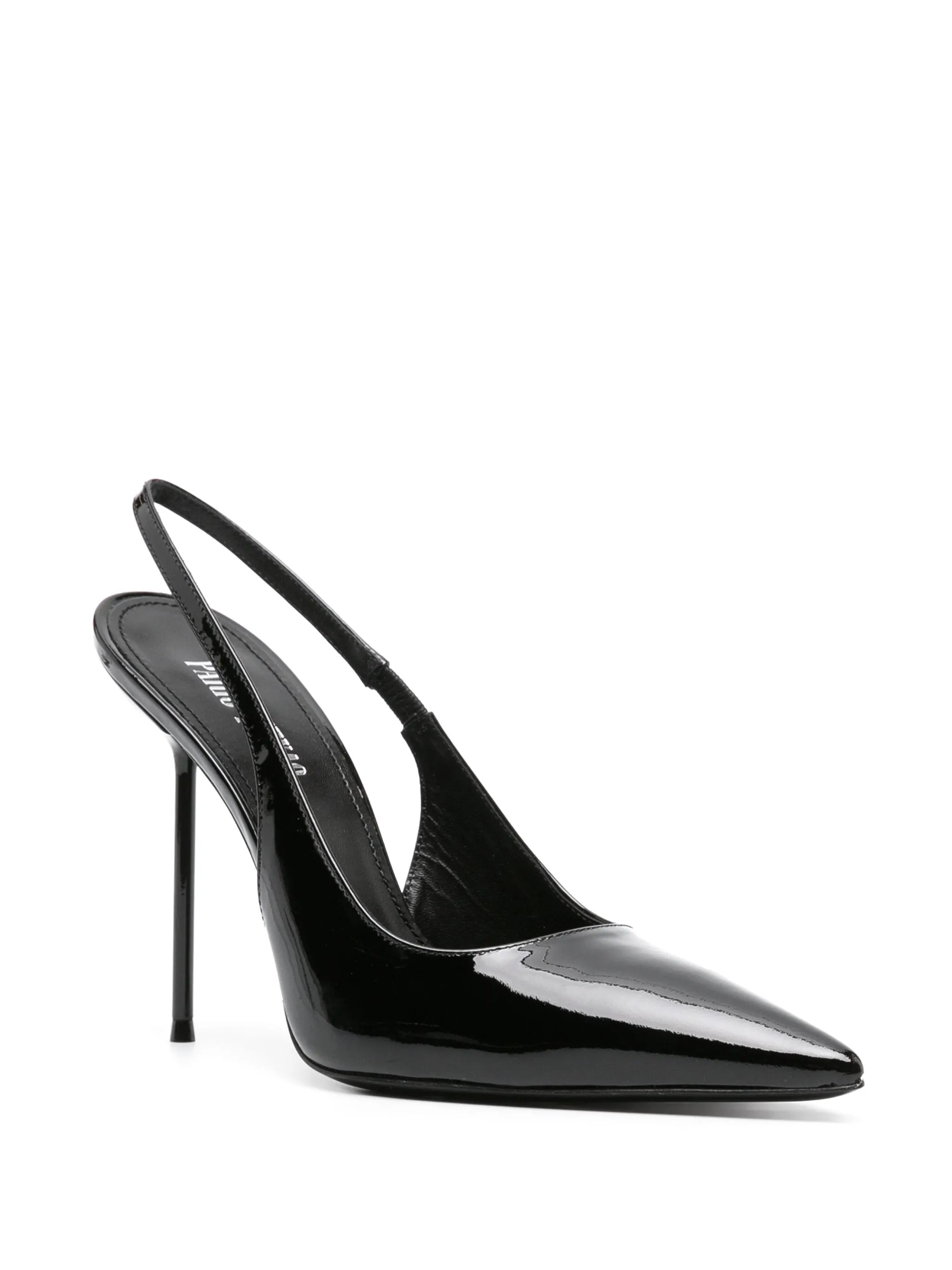 Lidia 120mm leather pumps