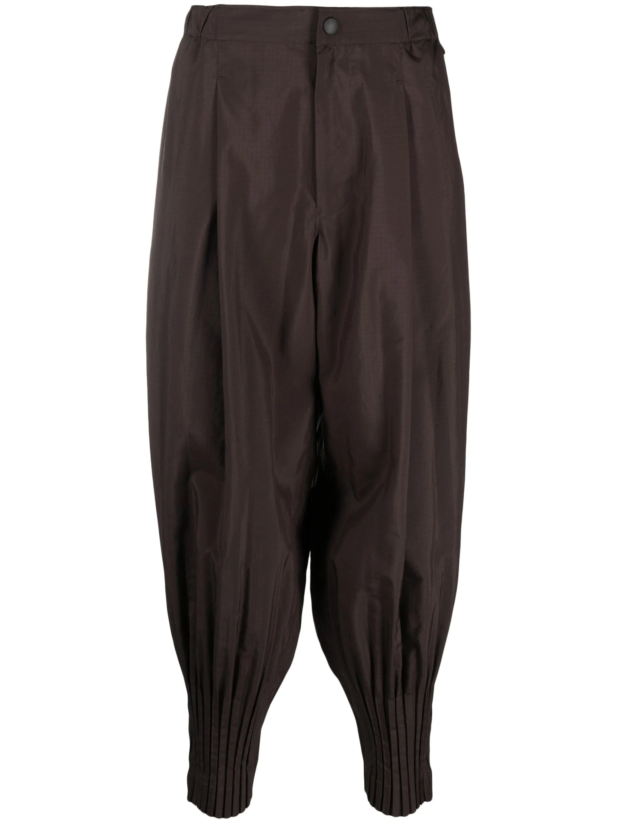 Cascade tapered ripstop trousers