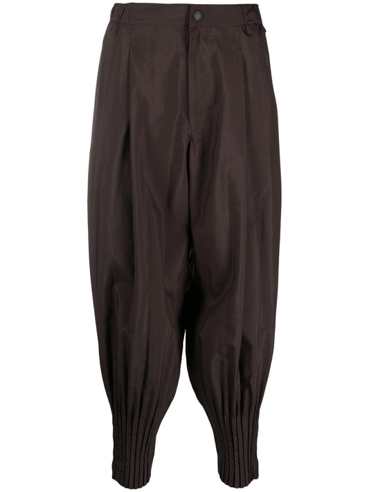 Cascade tapered ripstop trousers