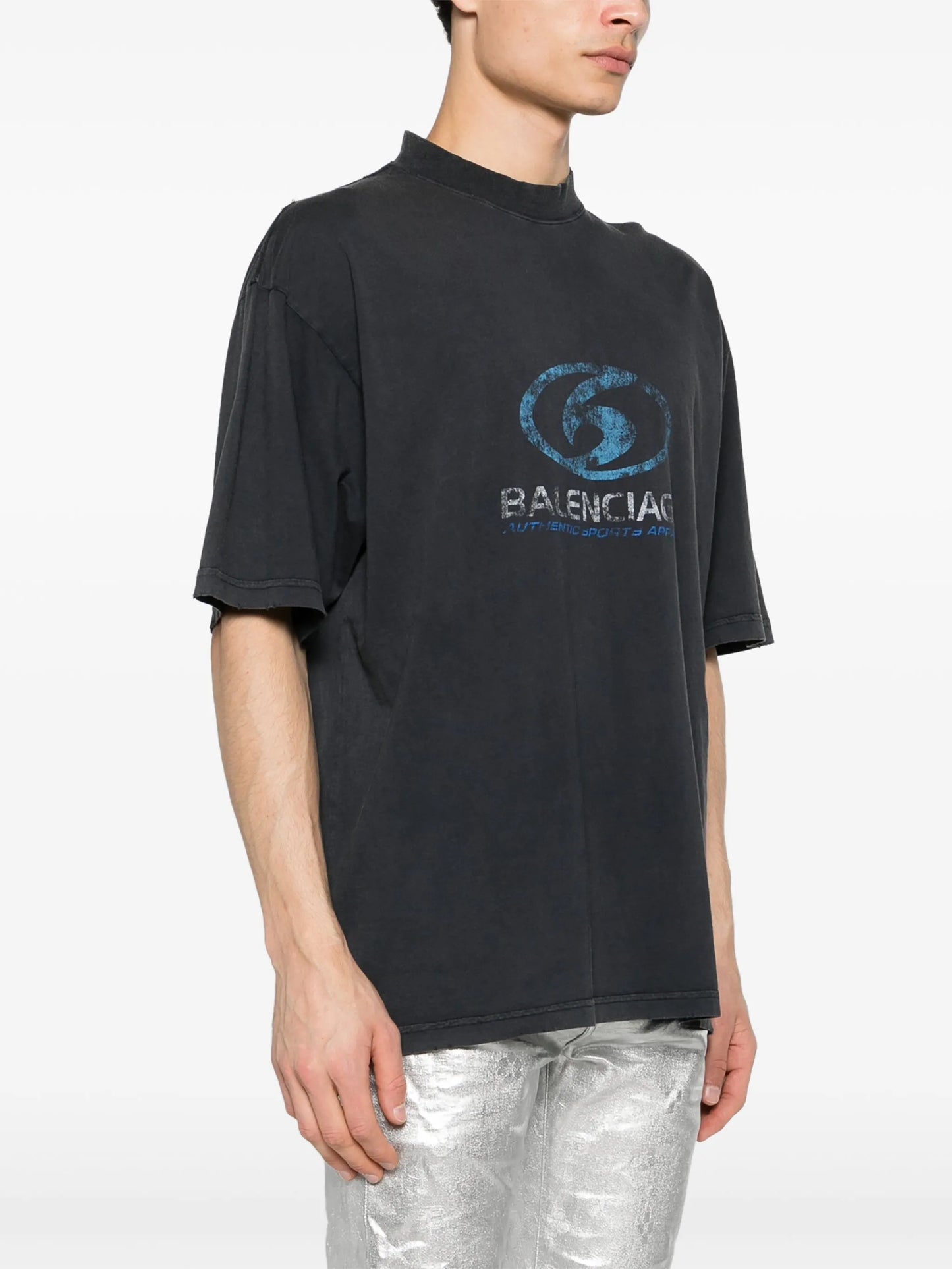 Surfer logo-print cotton T-shirt