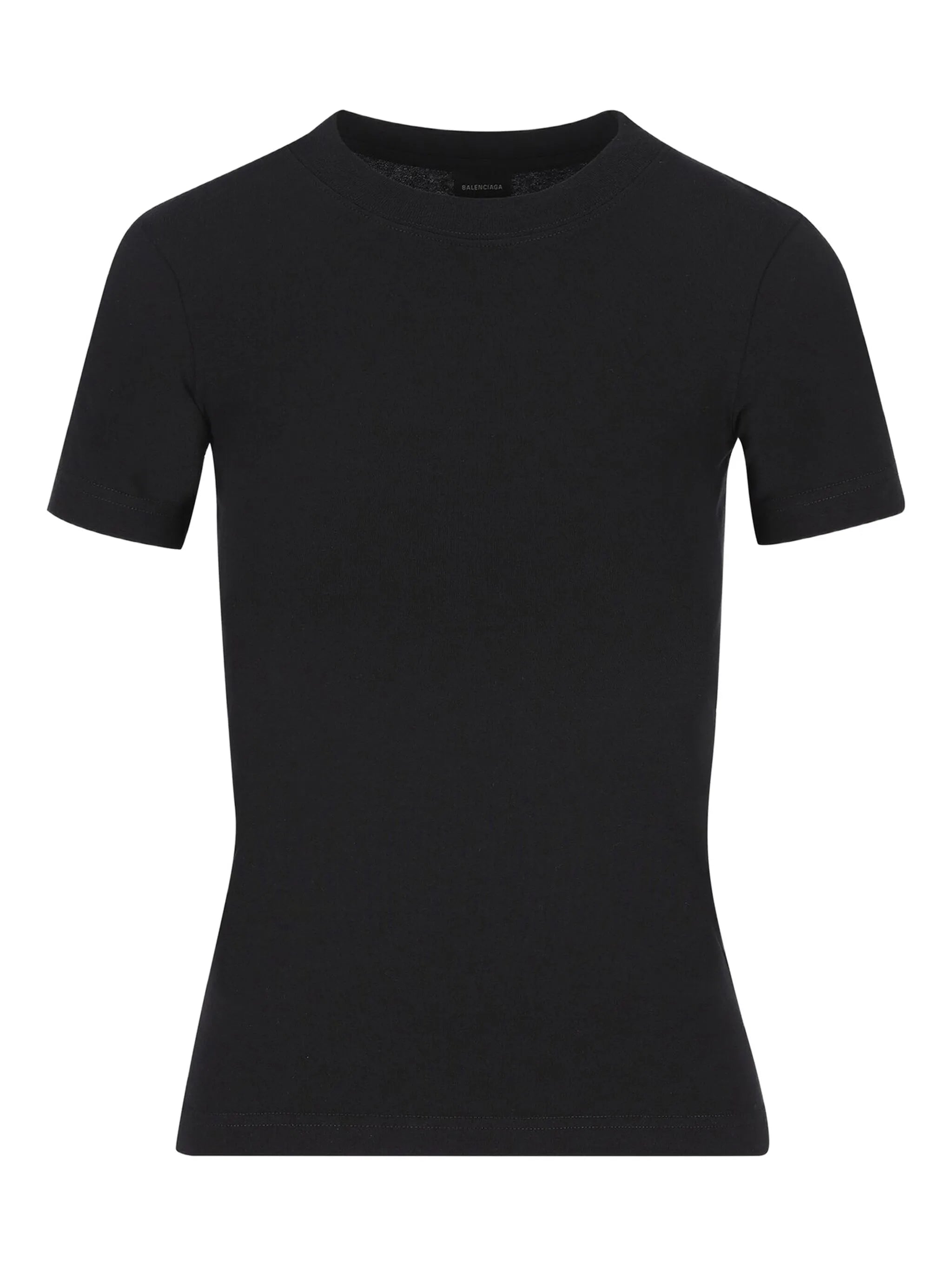 Handwritten rhinestone-embellished T-shirt
