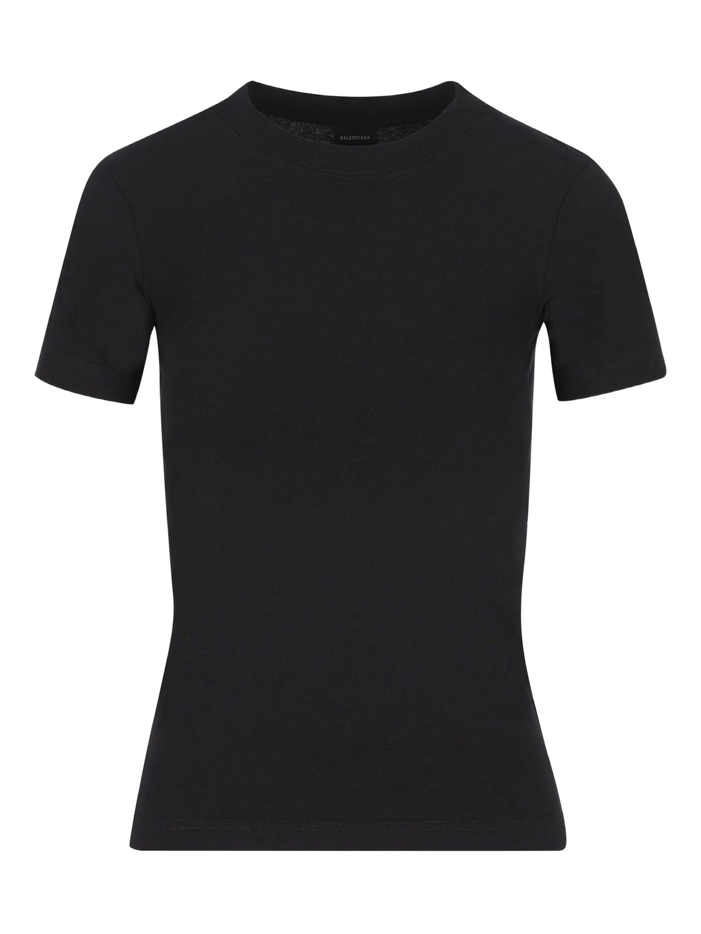 Handwritten rhinestone-embellished T-shirt