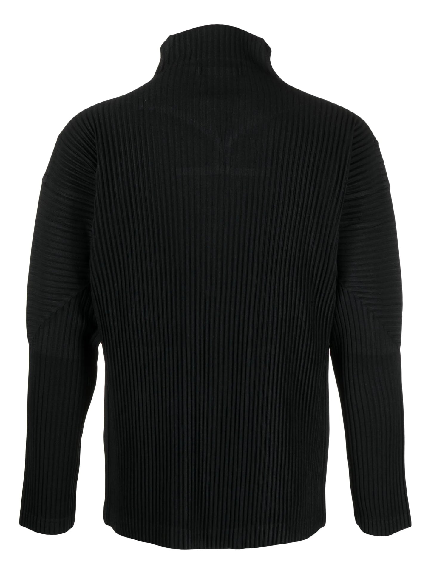 pleated plissé lightweight jacket