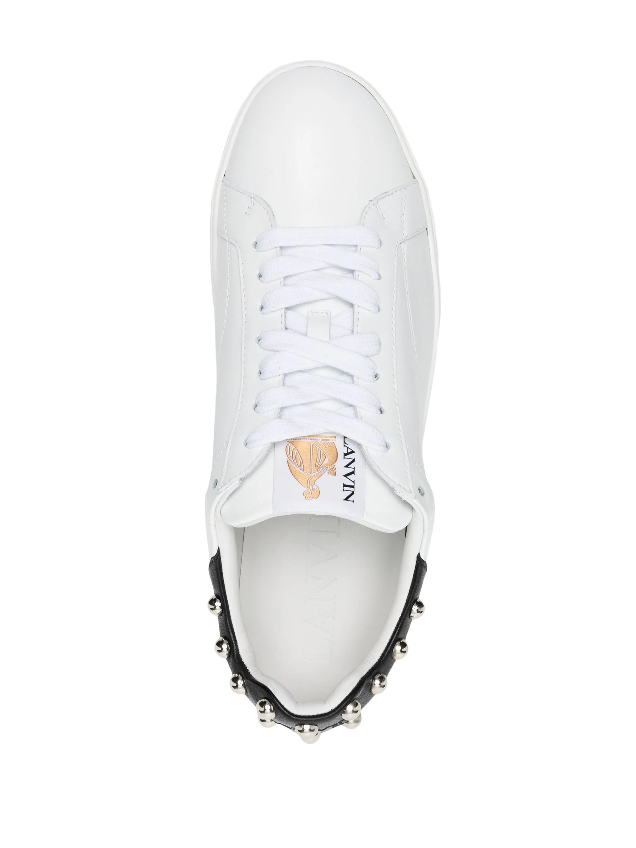 DDBO studded leather sneakers