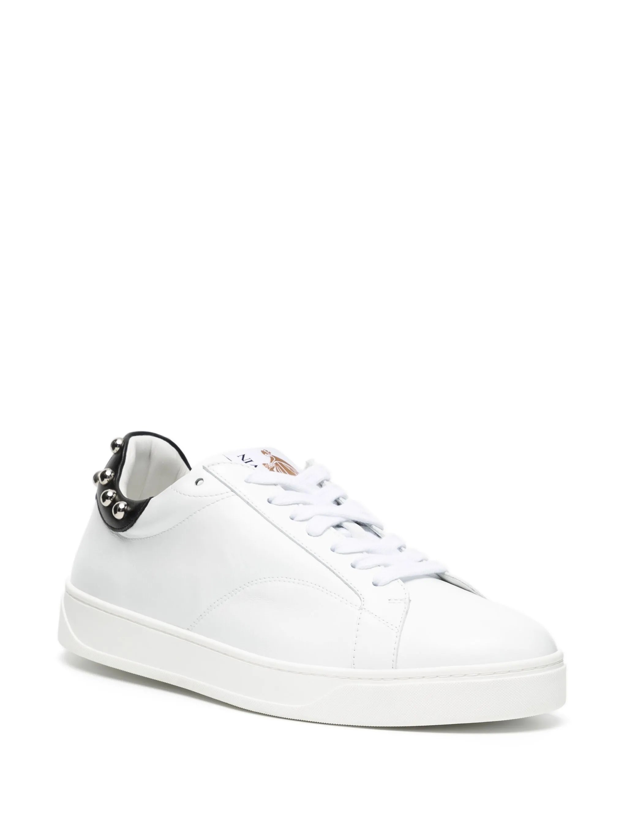 DDBO studded leather sneakers
