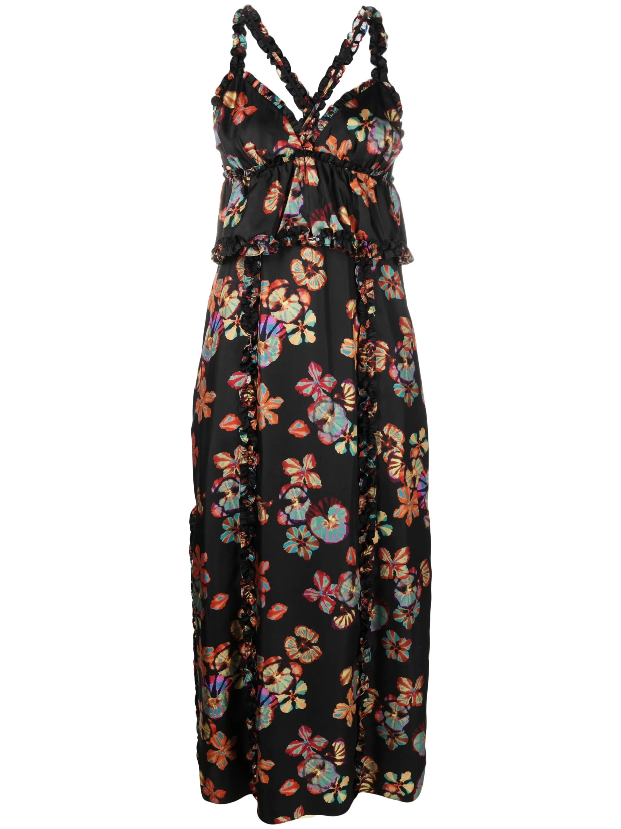 Sigrid floral-print maxi dress