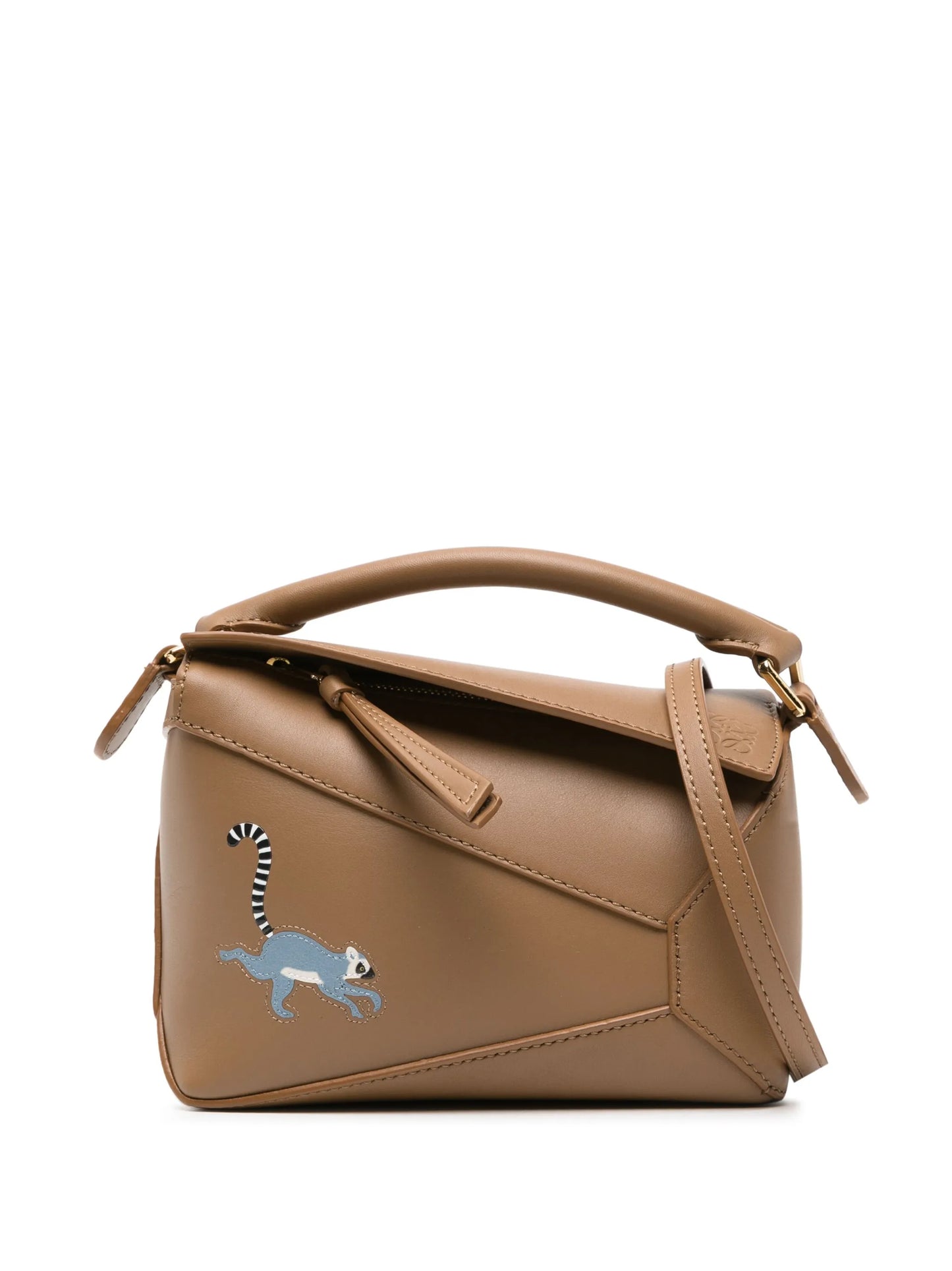 x Suna Fujita mini Lemur Puzzle tote bag