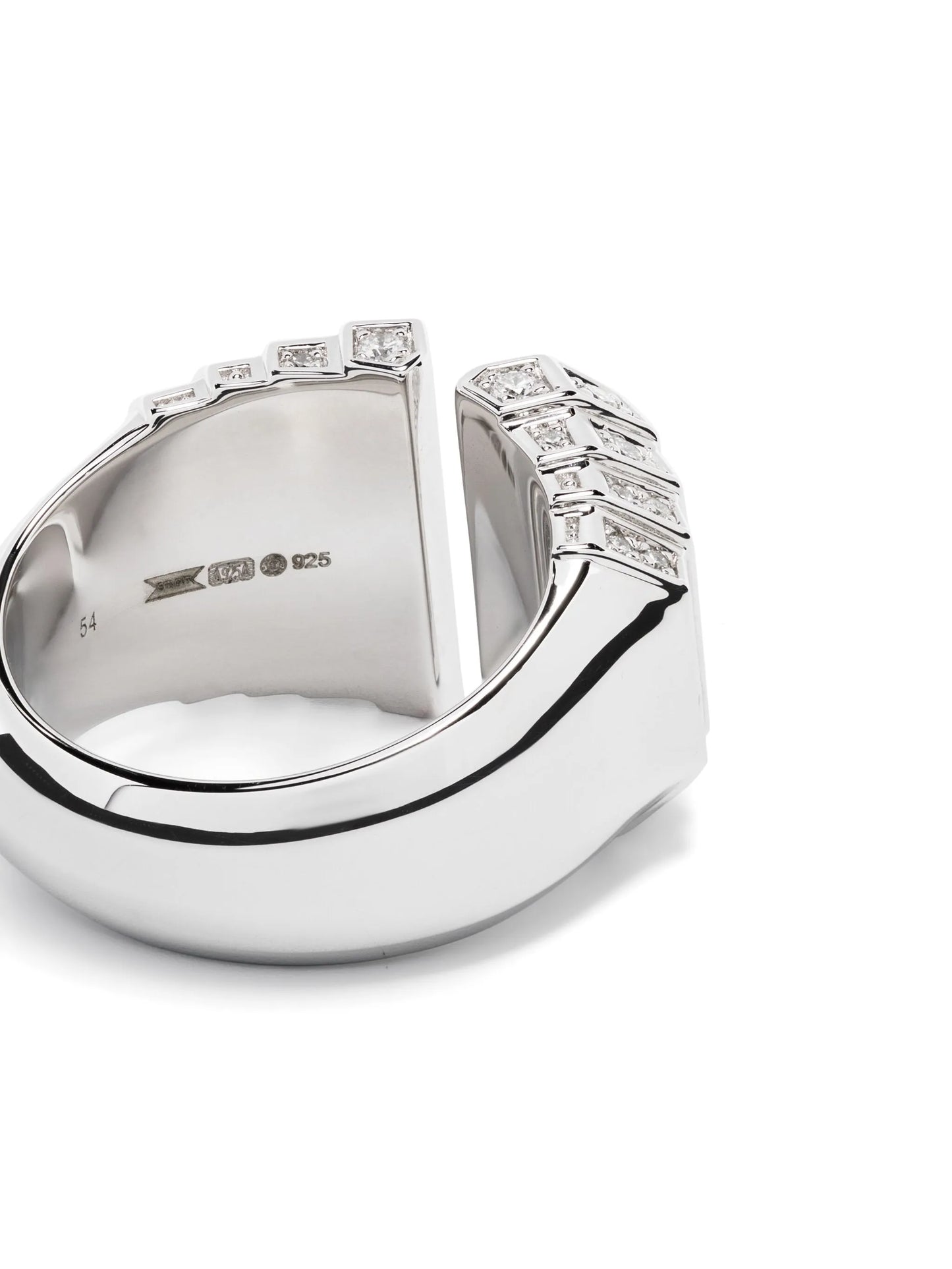 Meaningful Beauties #4 sterling silver and diamond cocktail ring
