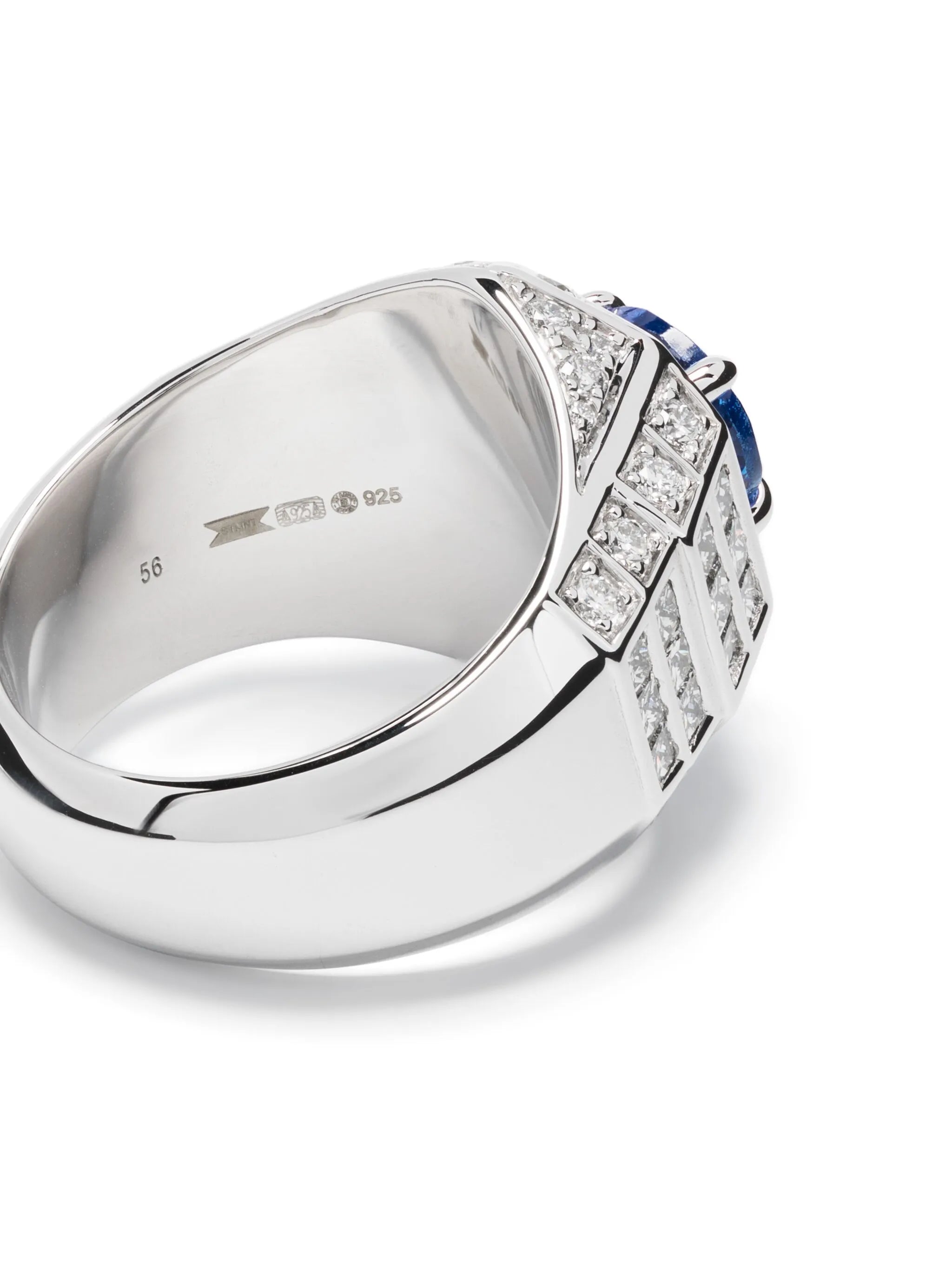 Meaningful Beauties #5 sterling silver and diamond cocktail ring