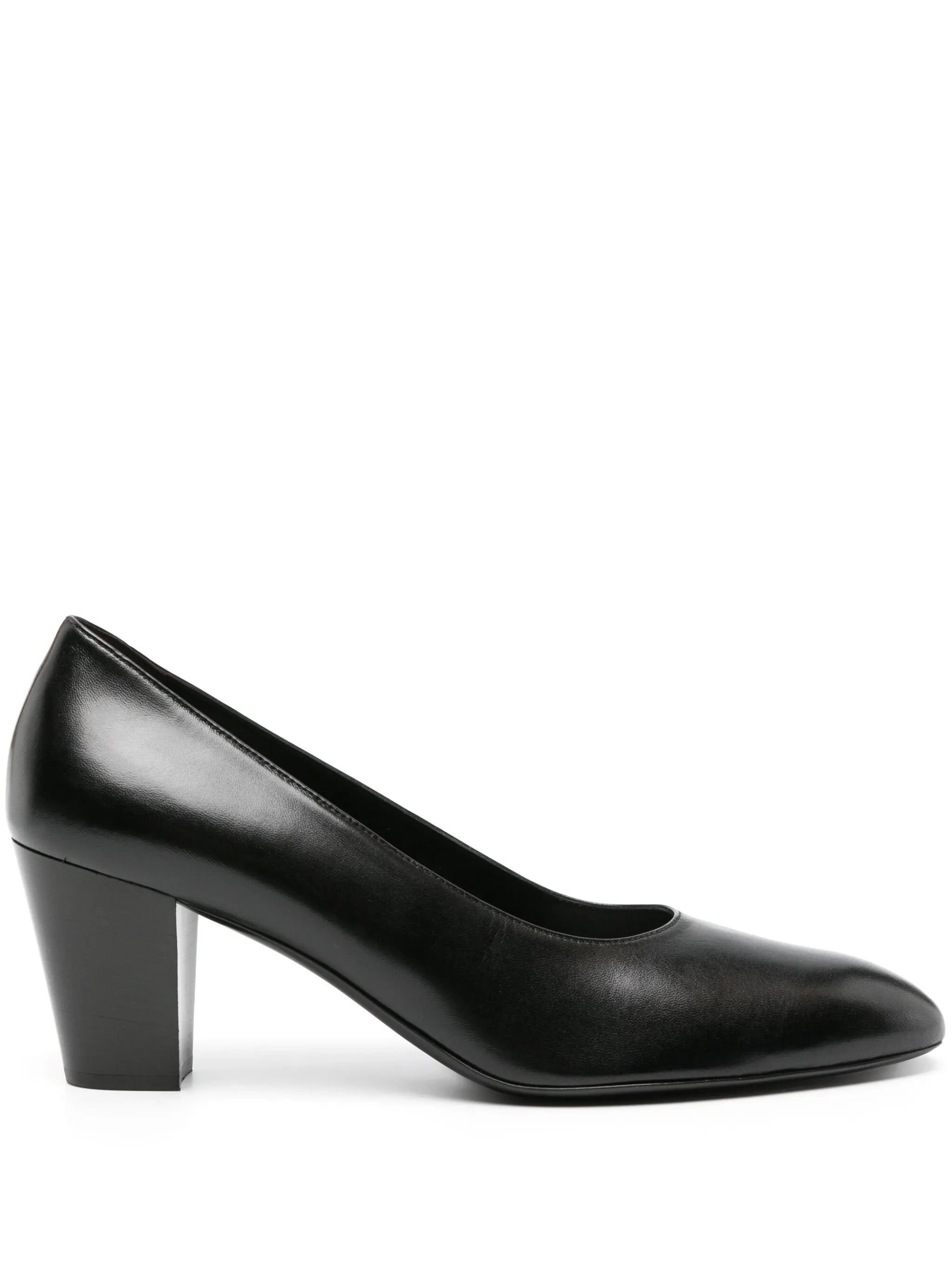 Luisa 65mm leather pumps