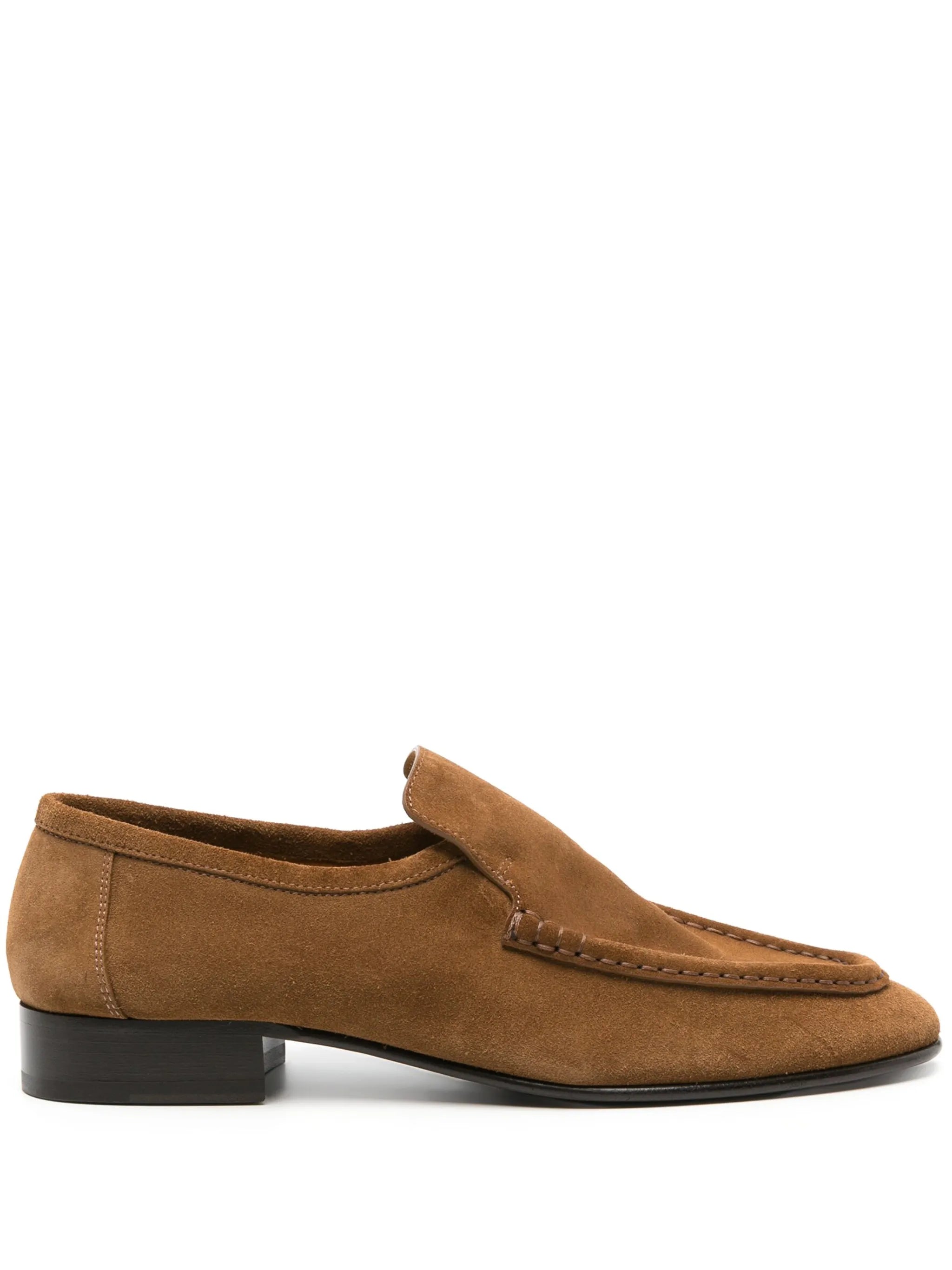 New Soft suede loafers