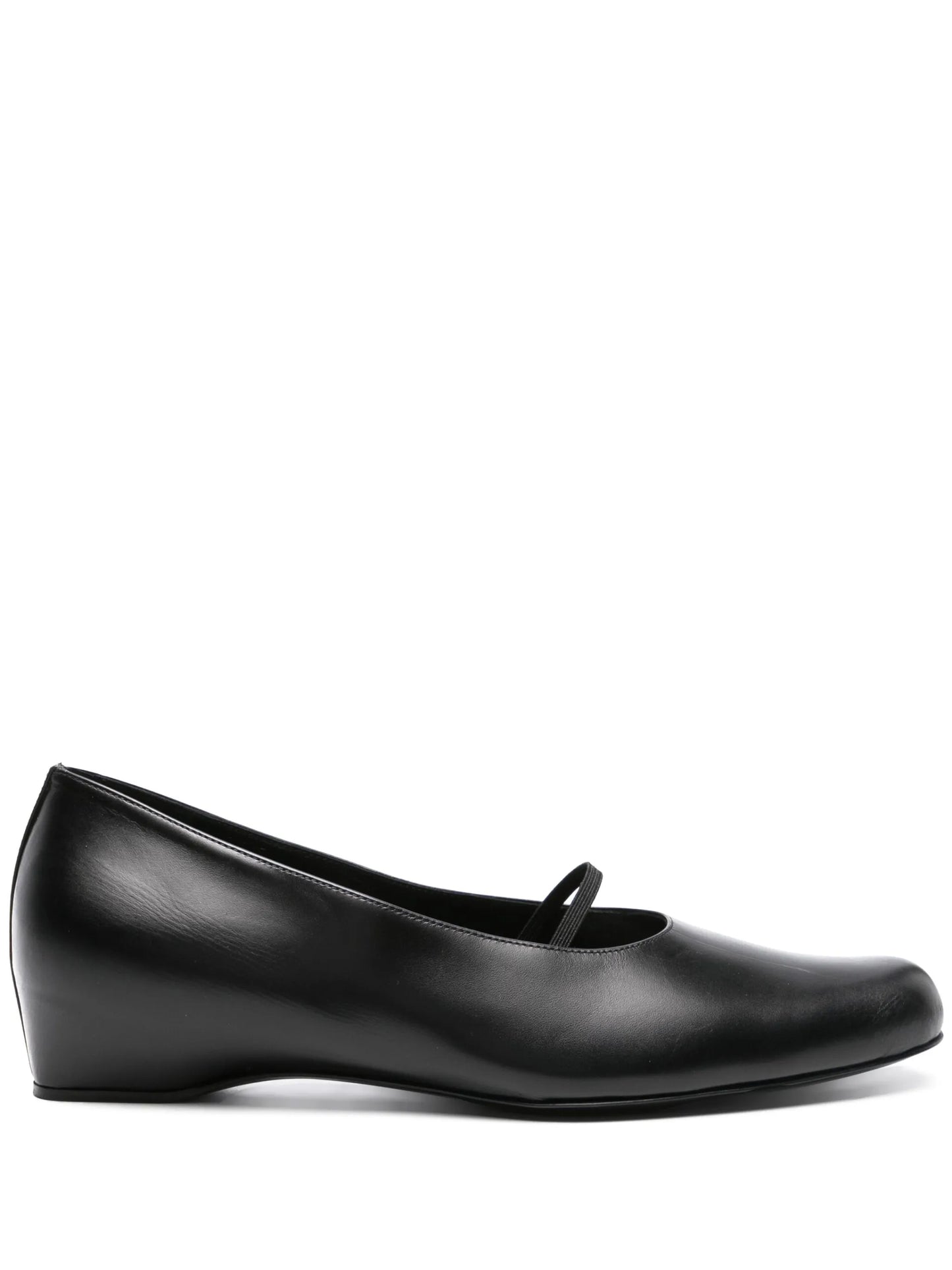 Marion leather ballerina shoes