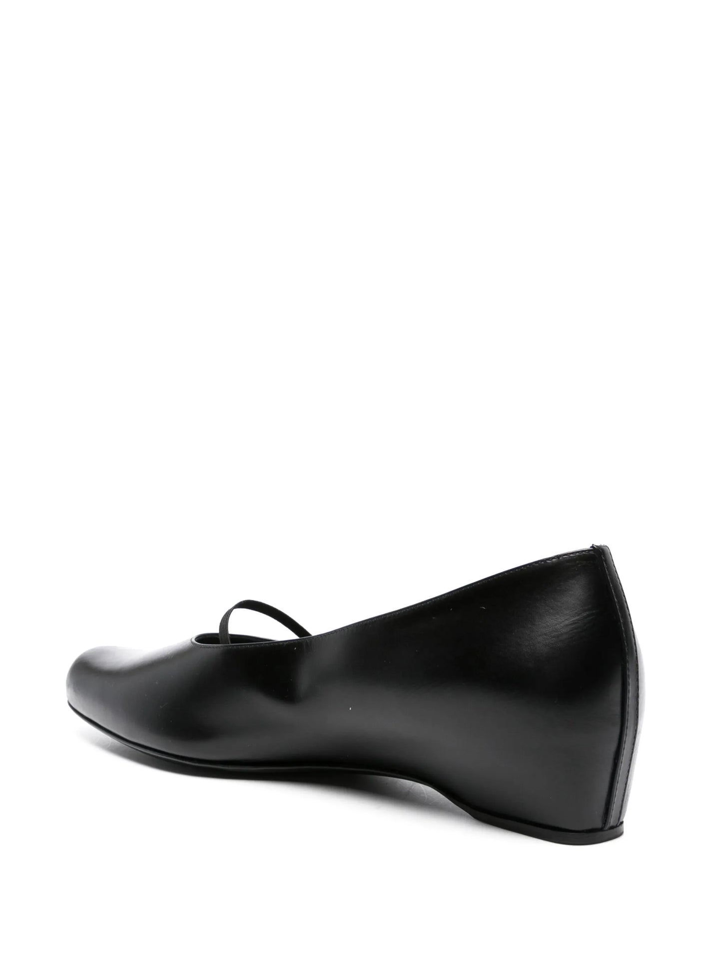 Marion leather ballerina shoes