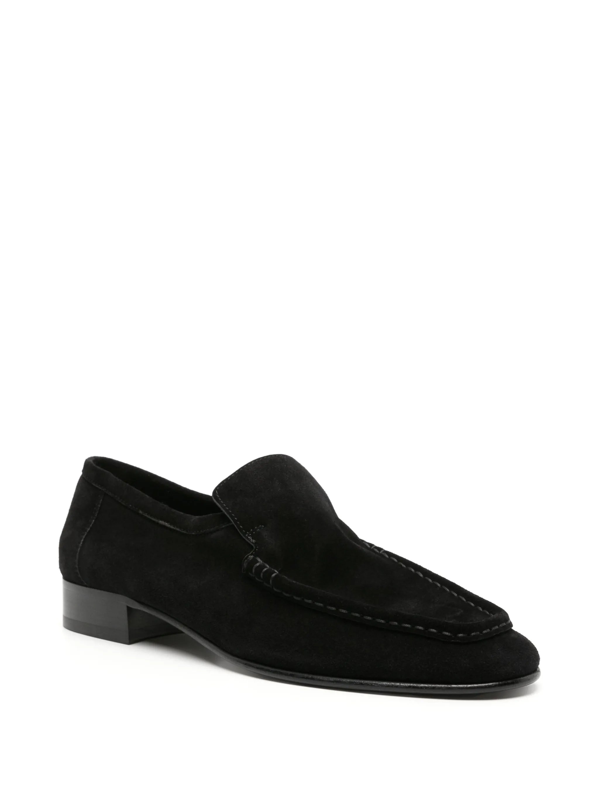 New Soft suede loafers