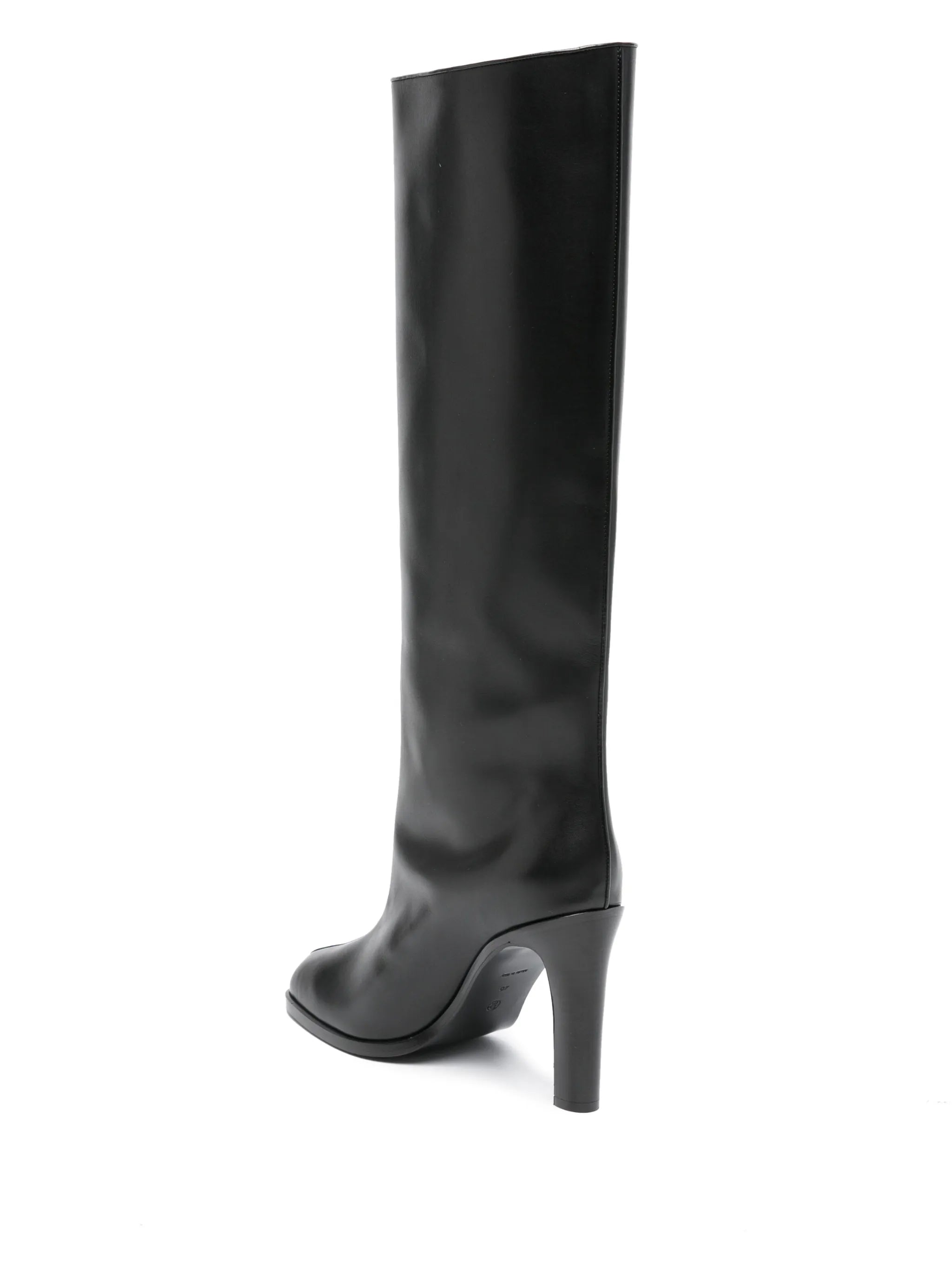 105mm leather knee boots