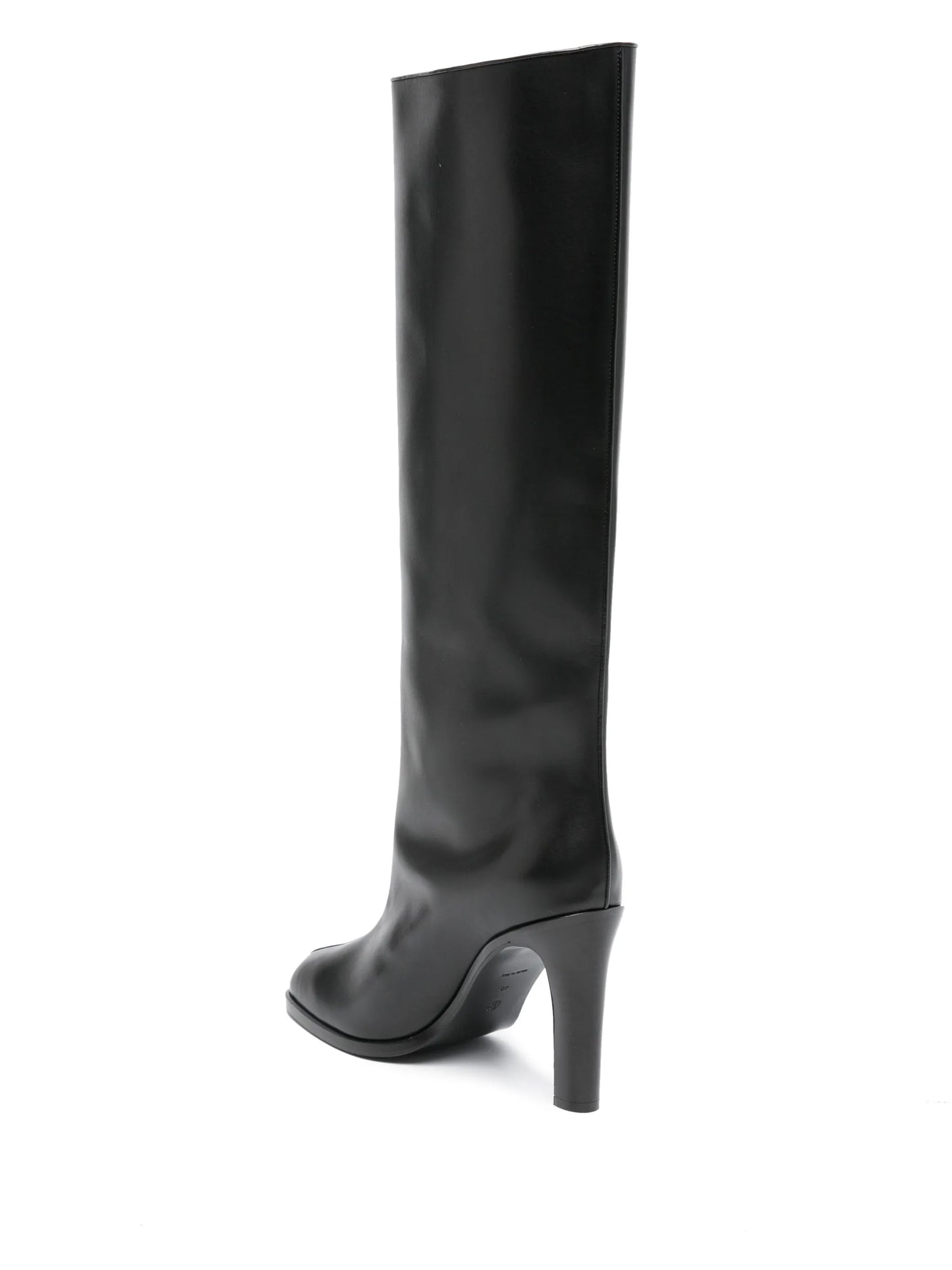 105mm leather knee boots