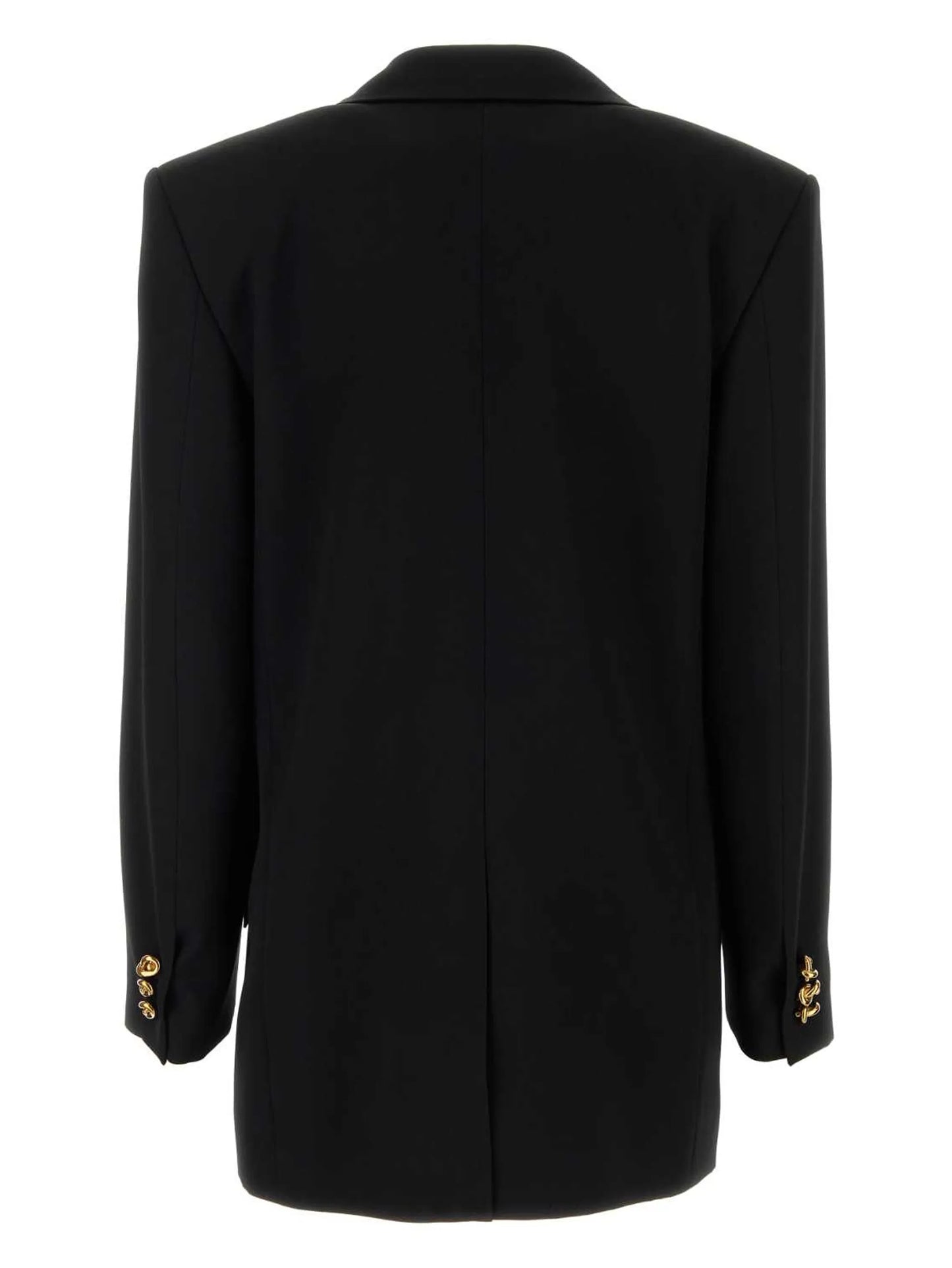 Sartorial double-breasted cotton blazer