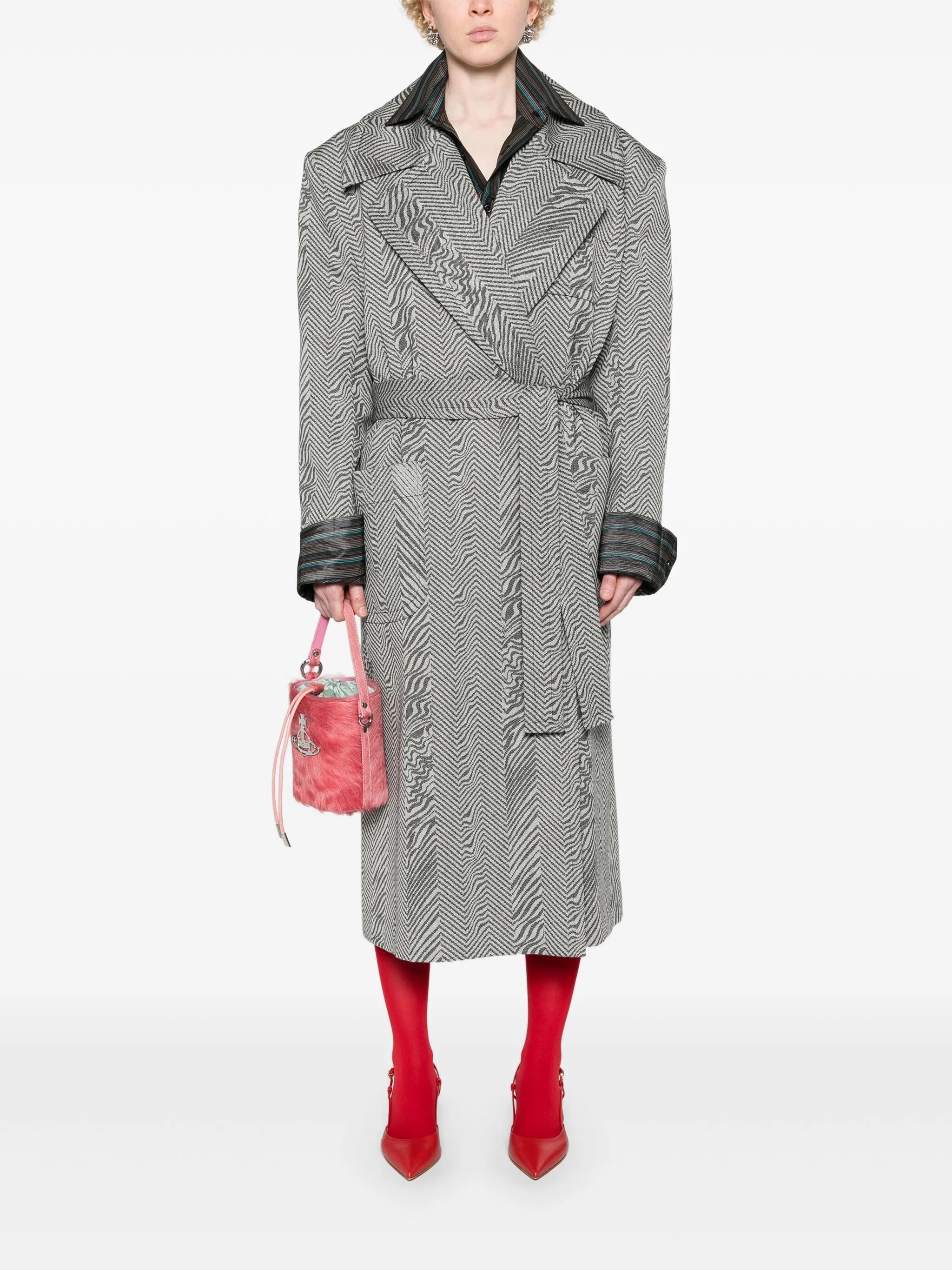 Paulina virgin wool maxi coat