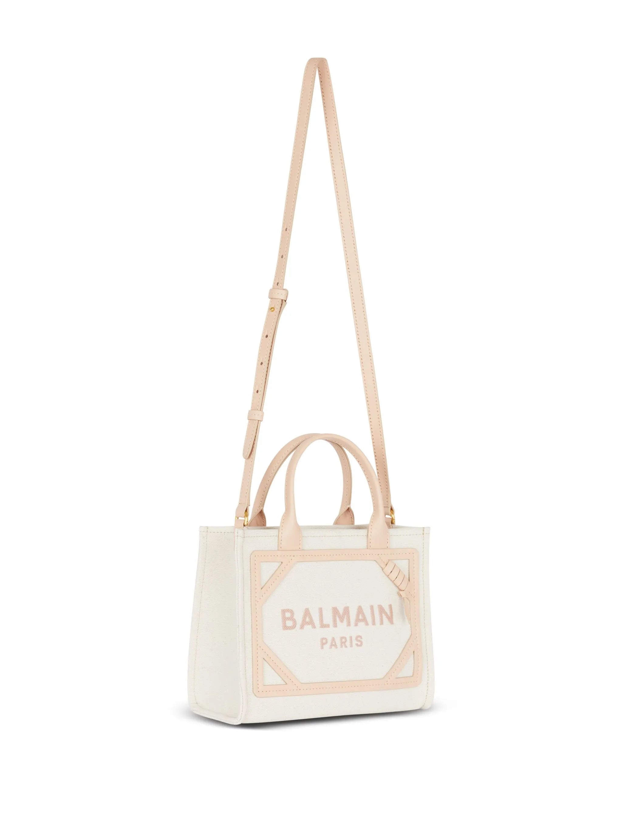 small B-Army canvas tote bag