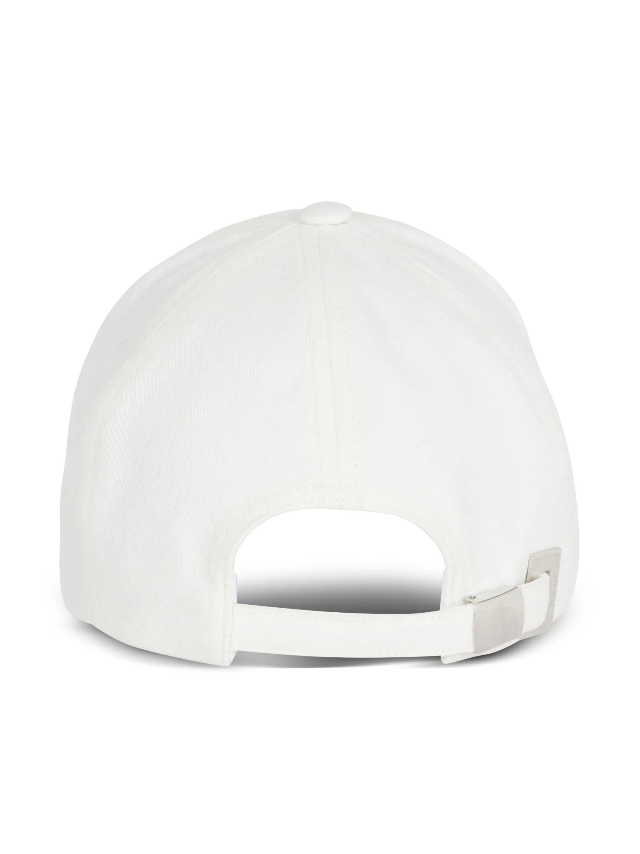 Signature-embroidered baseball cap