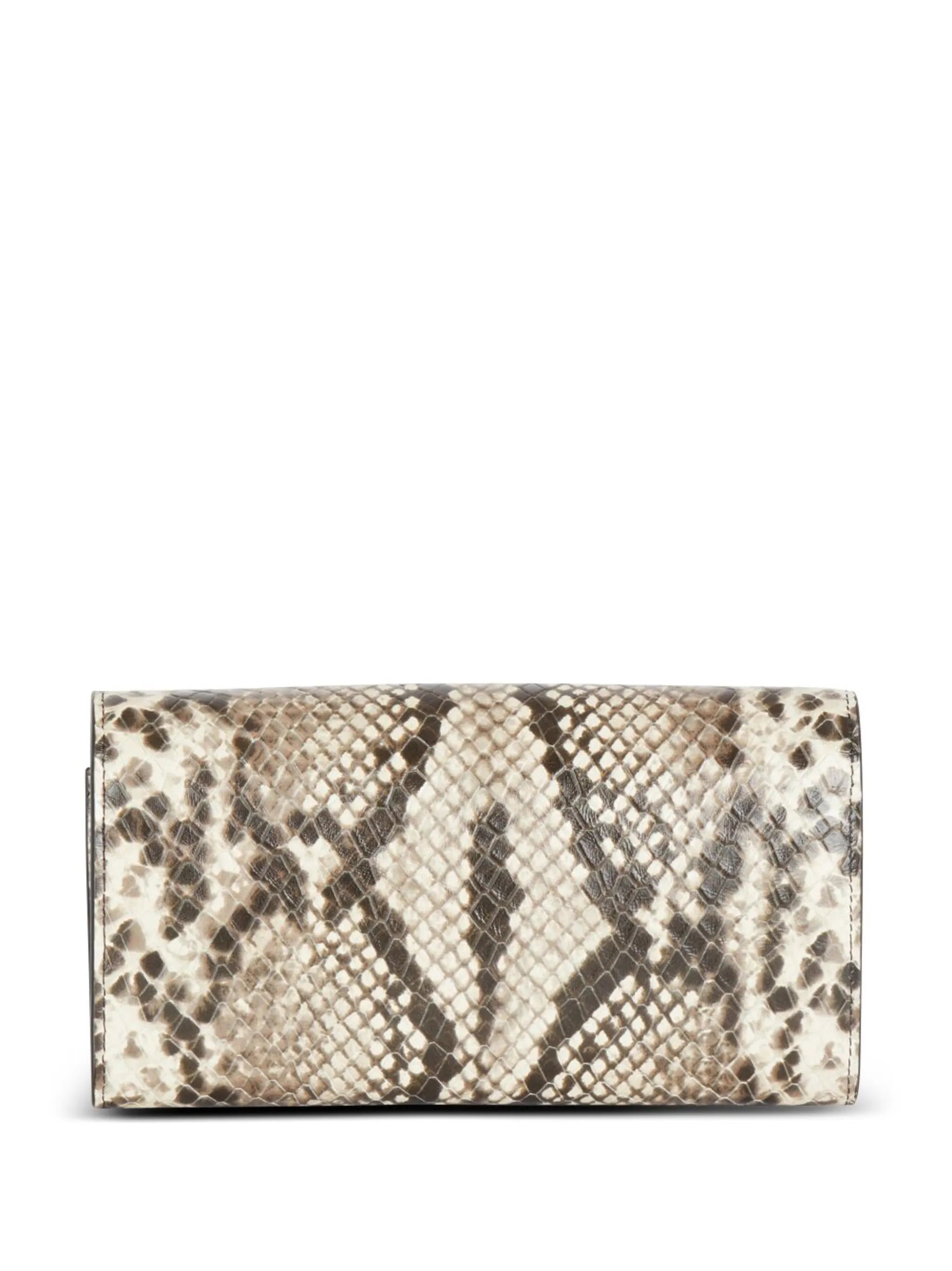 B-Buzz snakeskin-effect wallet-on-chain