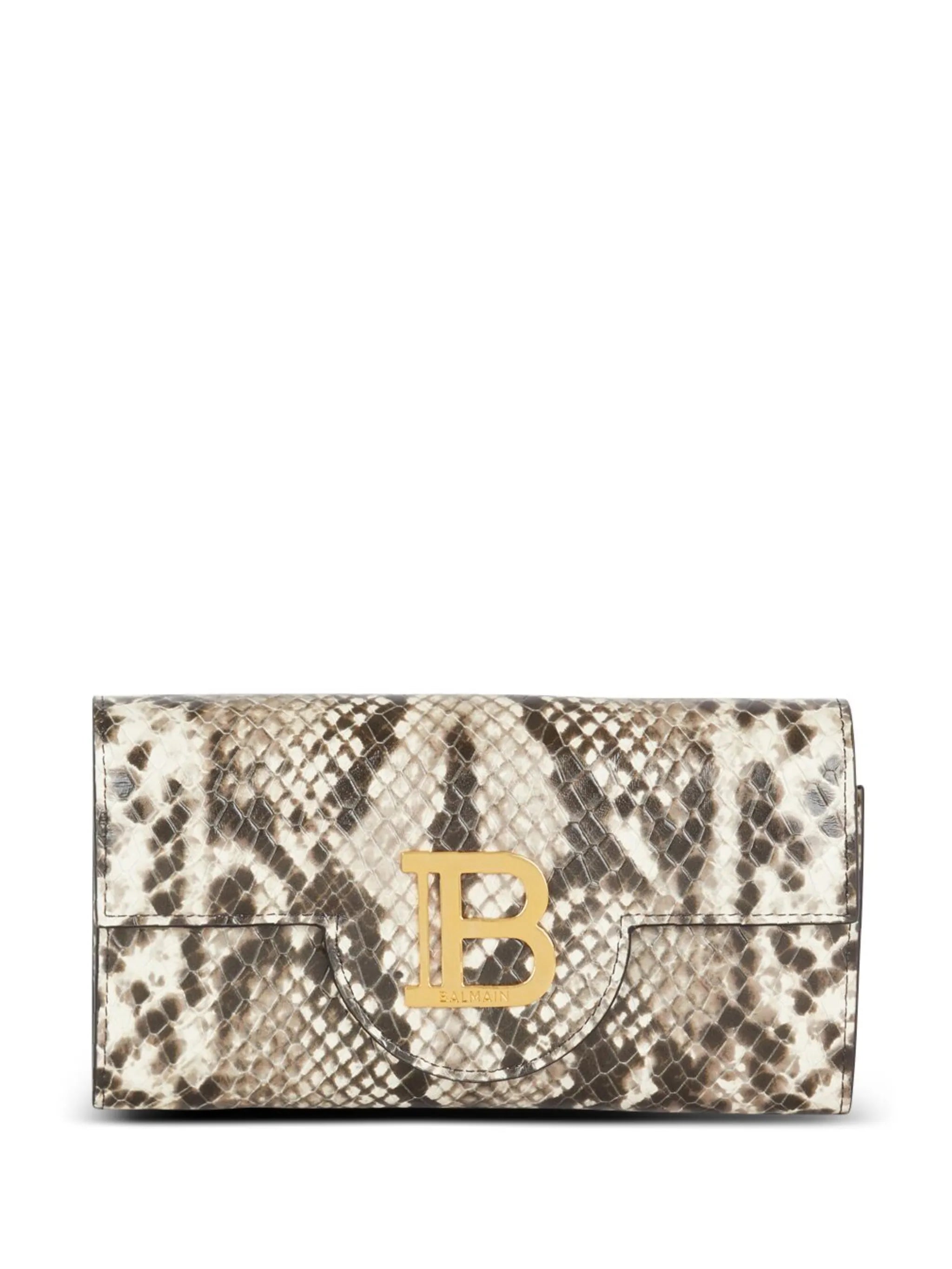B-Buzz snakeskin-effect wallet-on-chain
