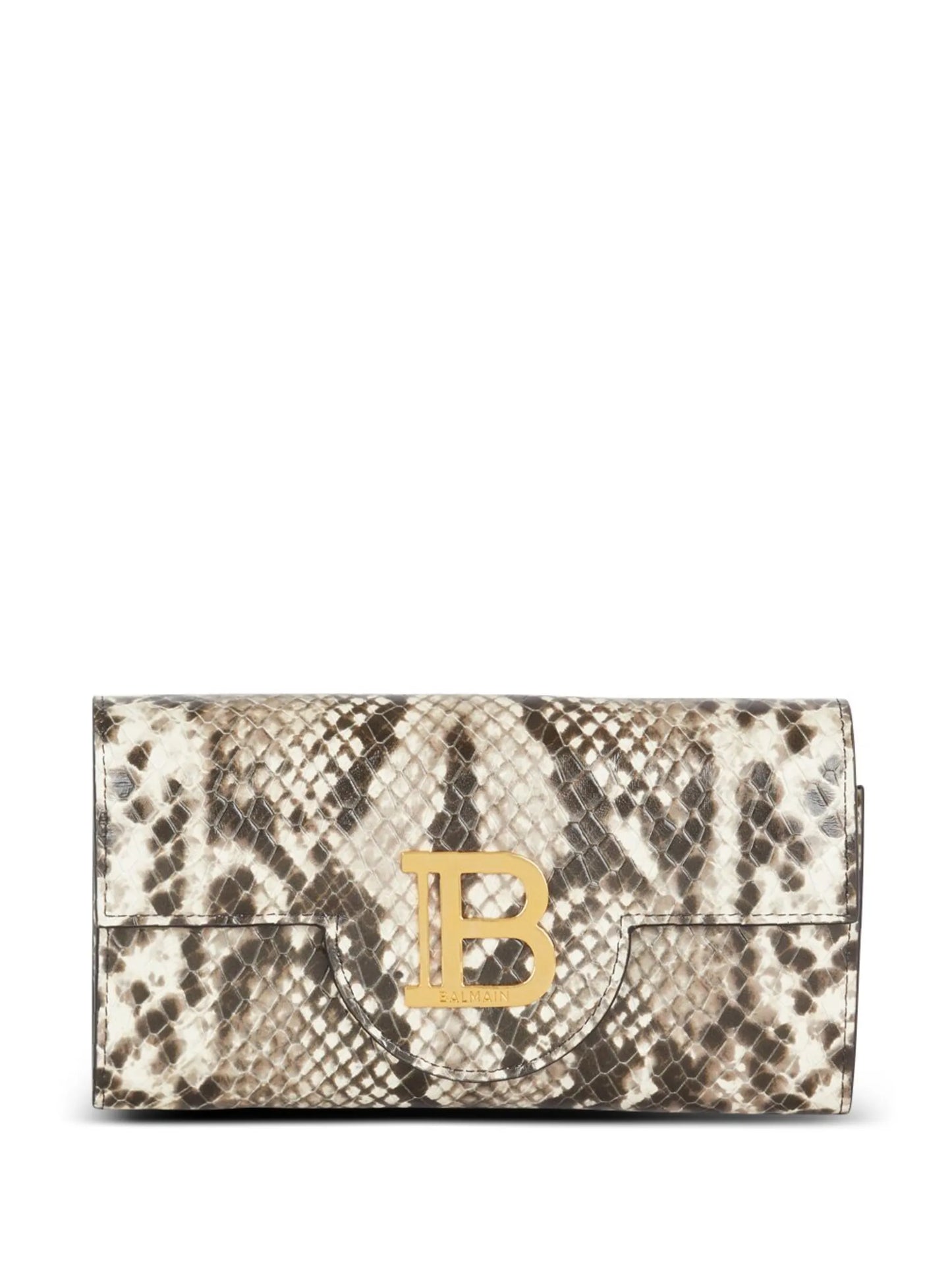 B-Buzz snakeskin-effect wallet-on-chain