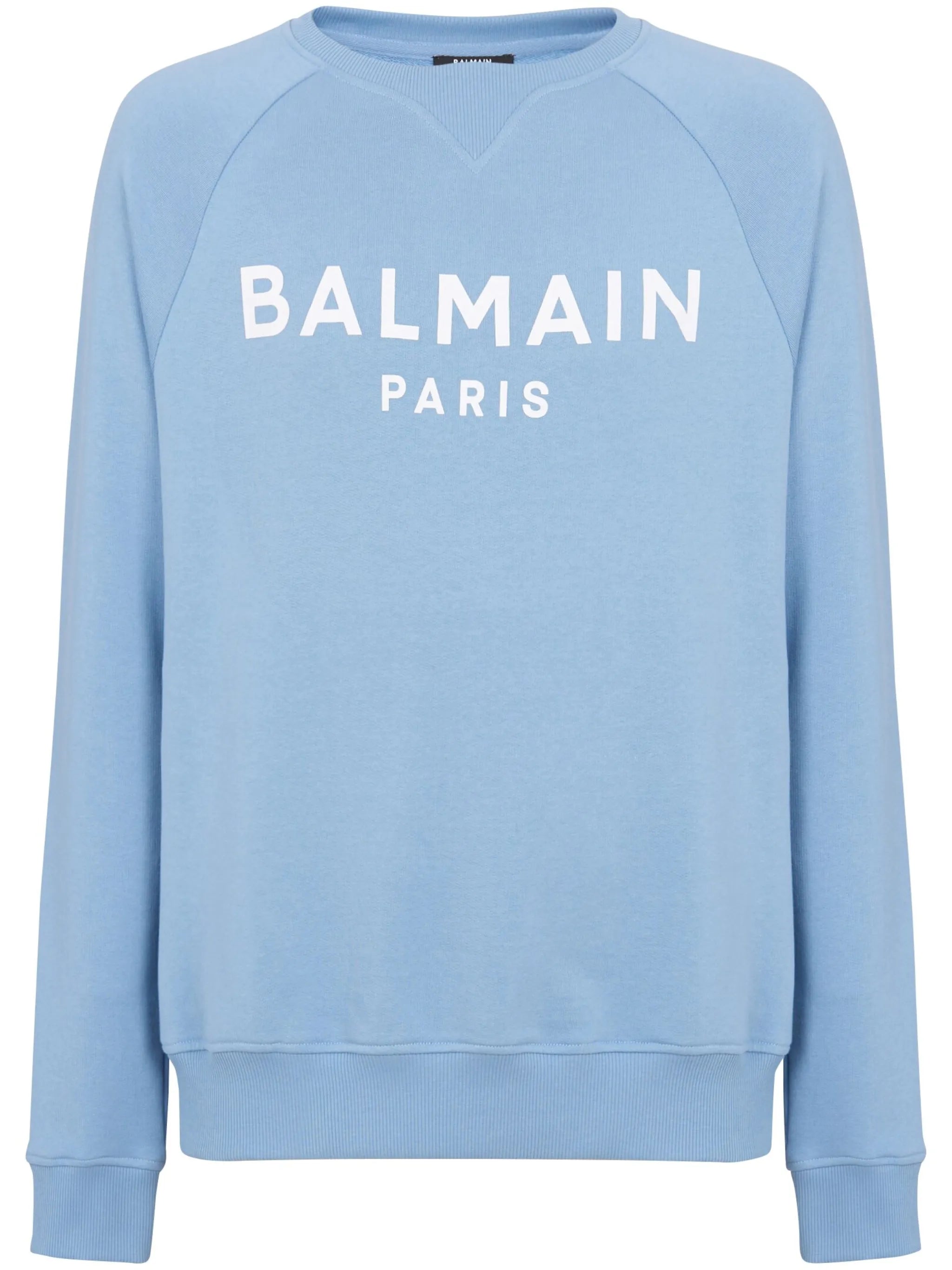 logo-print organic-cotton sweatshirt