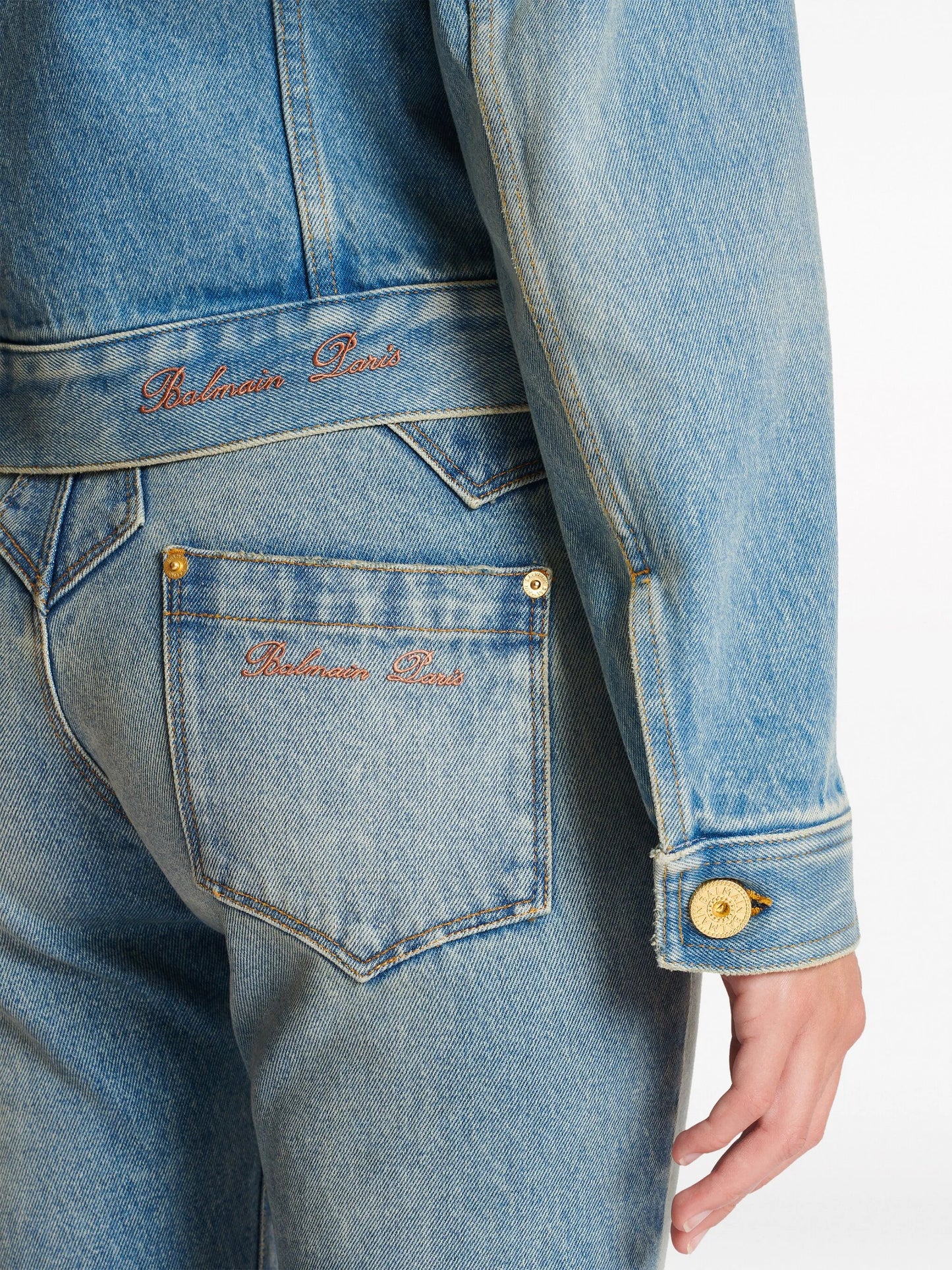 stonewashed denim jacket