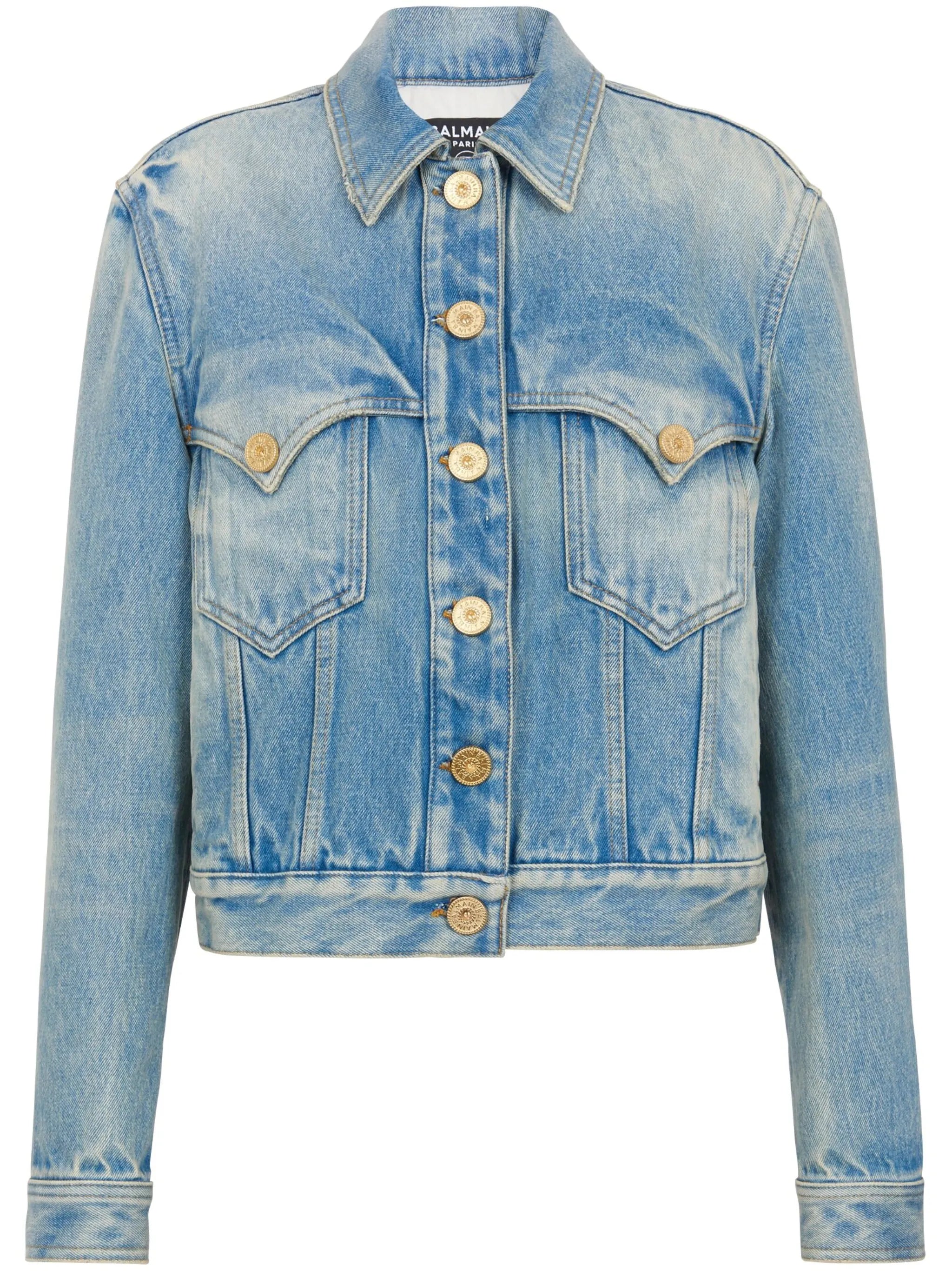 stonewashed denim jacket