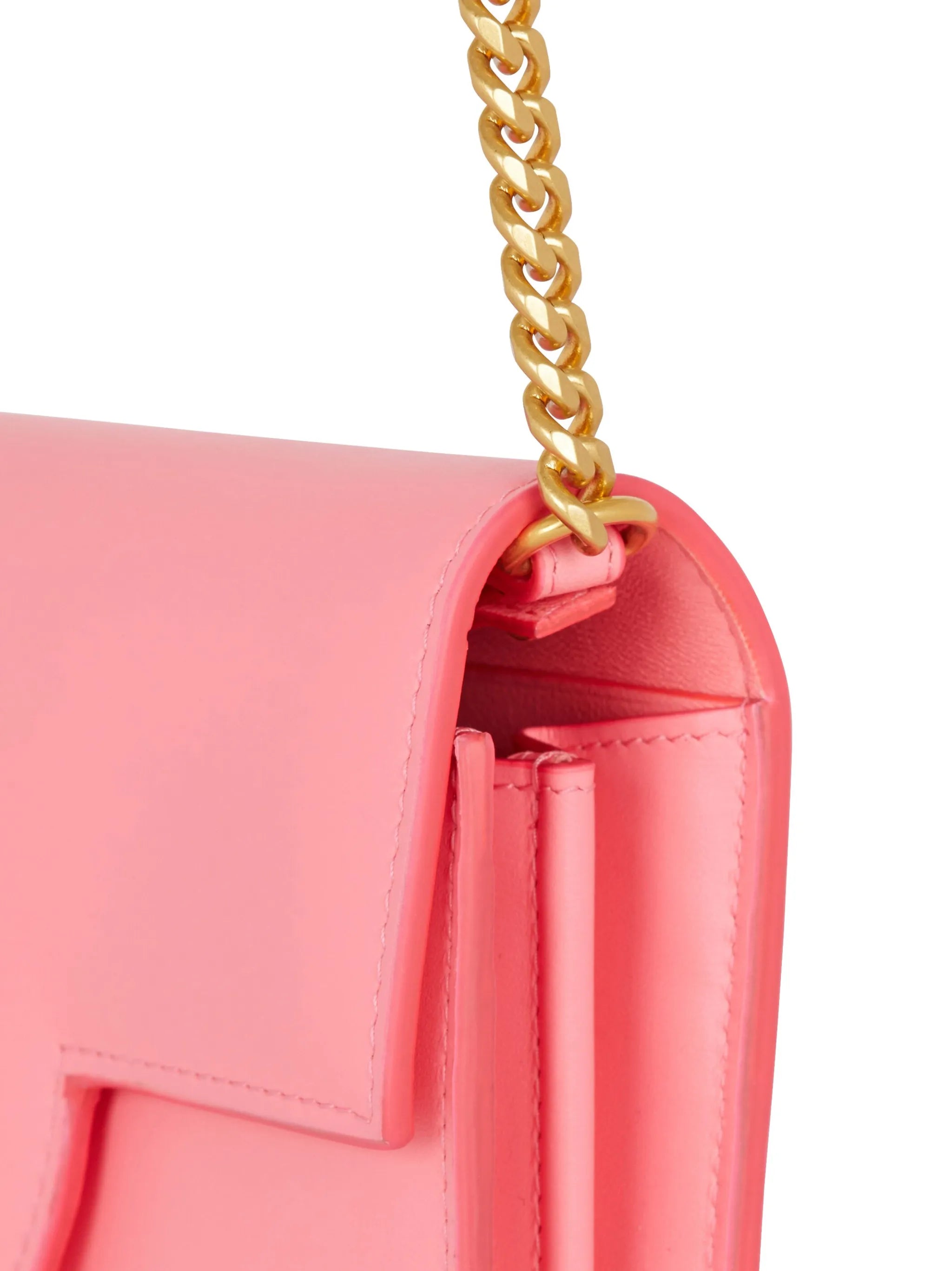 B-Buzz leather wallet-on-chain