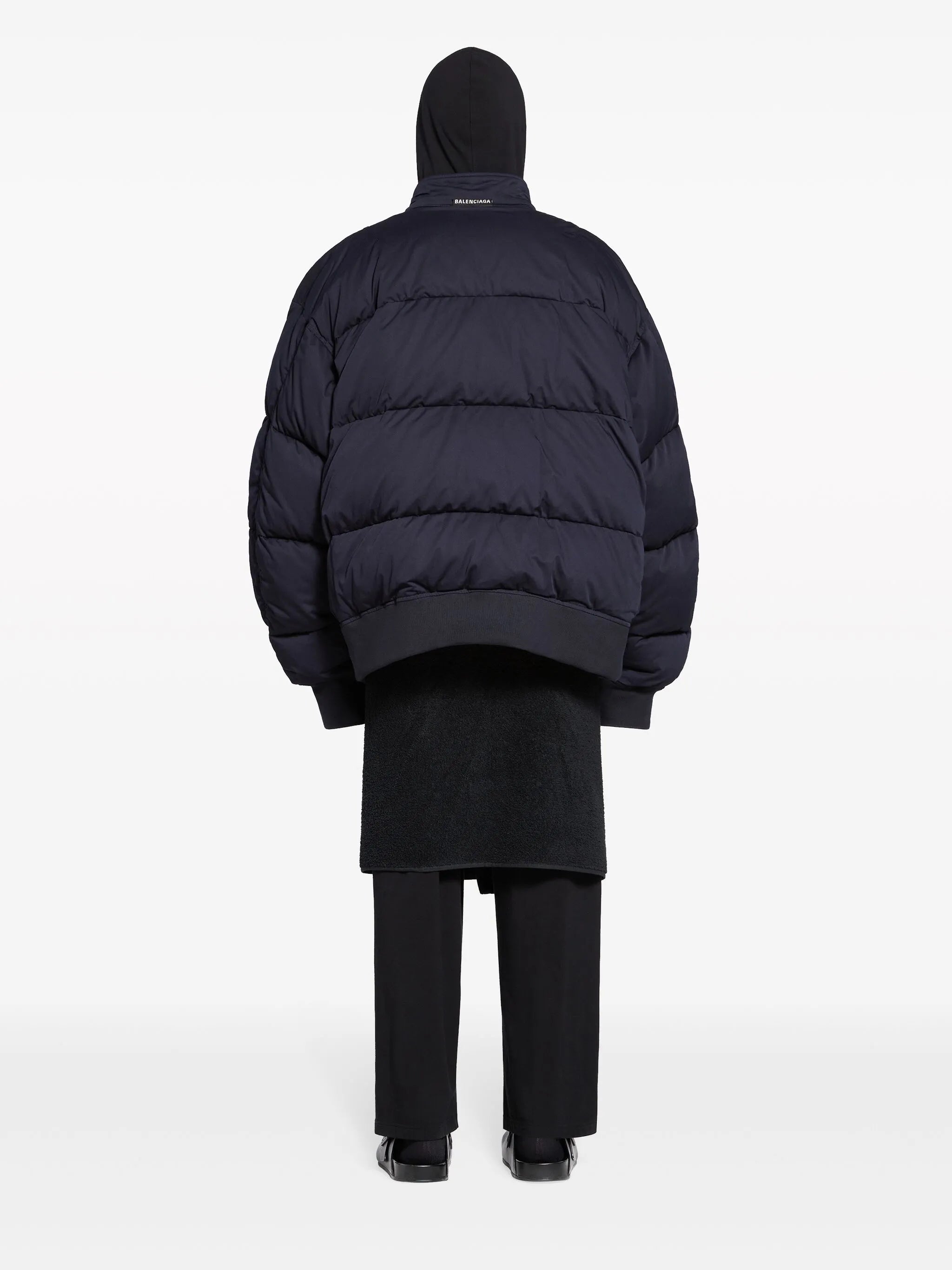 Harrington cotton puffer jacket
