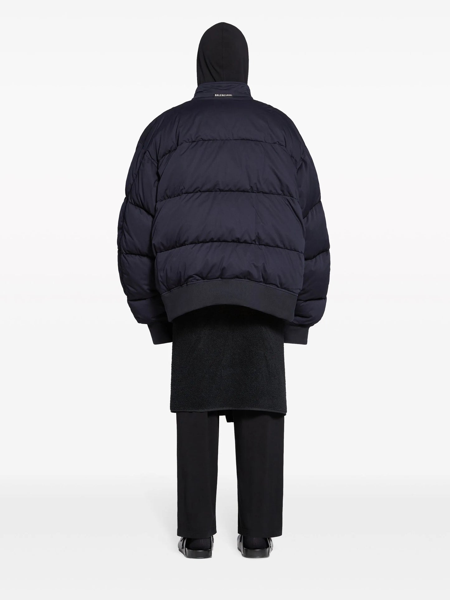 Harrington cotton puffer jacket