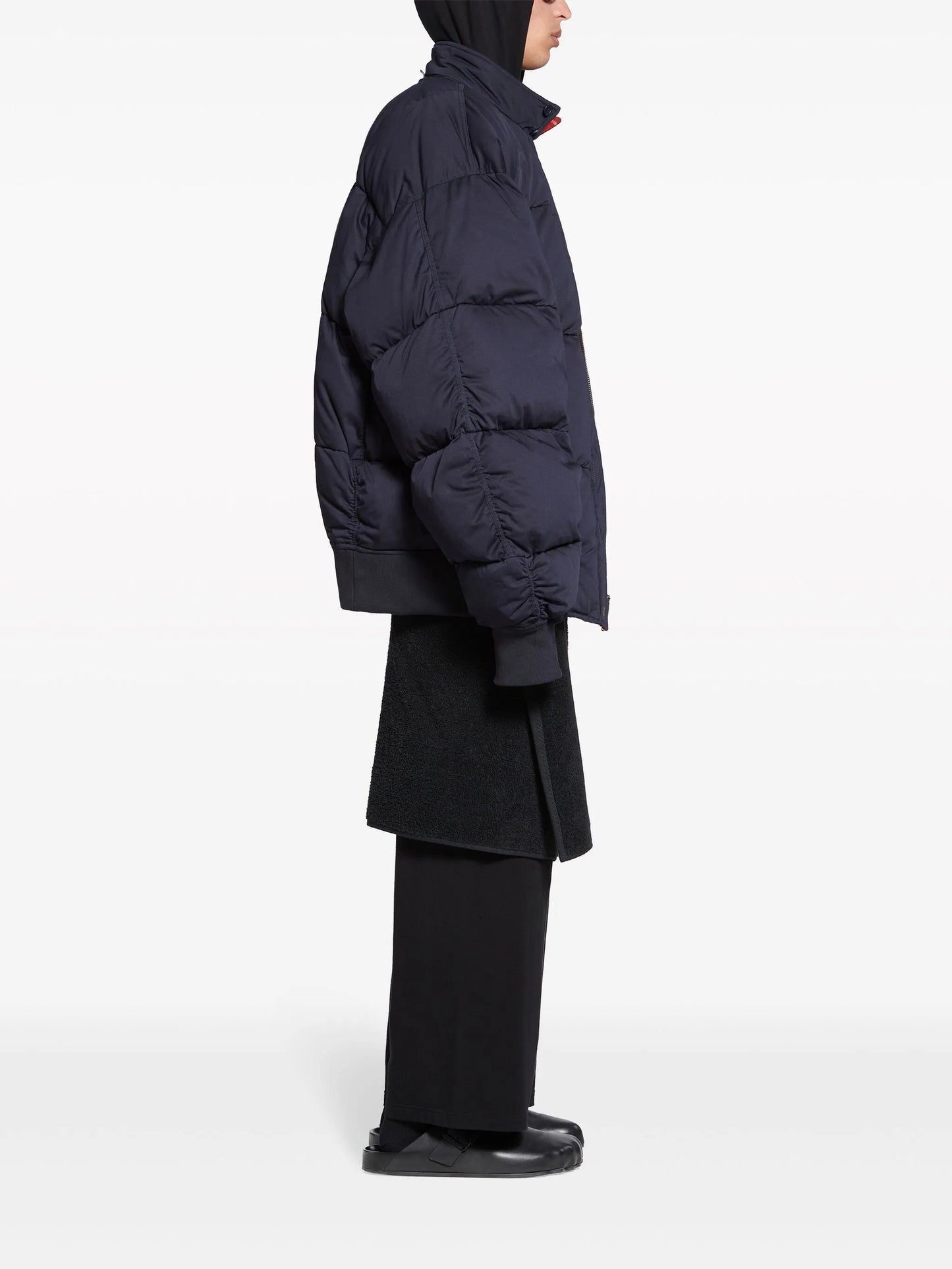 Harrington cotton puffer jacket